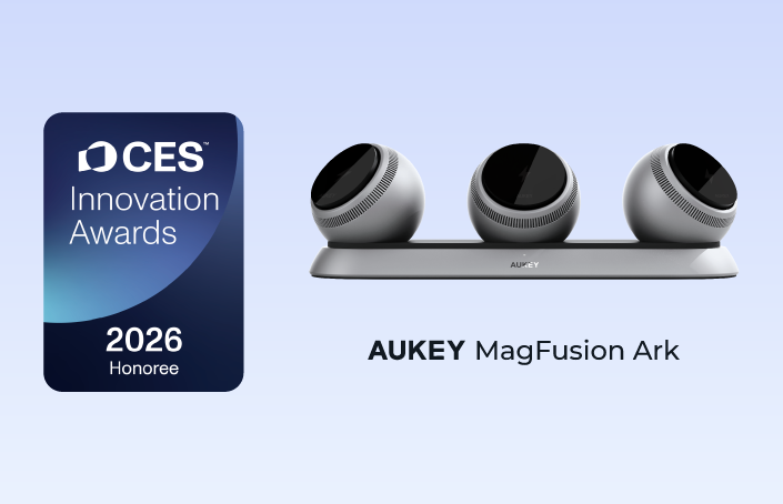 AUKEY MagFusion Ark Recognized As CES Innovation Awards® 2026 Honoree