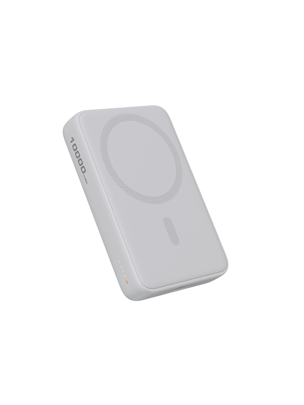 AUKEY MagFusion 10000mAh magnetic wireless charging power bank white compact design