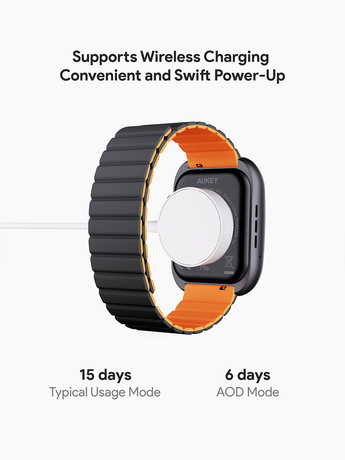 Smart Watch AUKEY SW-1U 1 Ultra IP67 Water Resistant&Health Monitoring