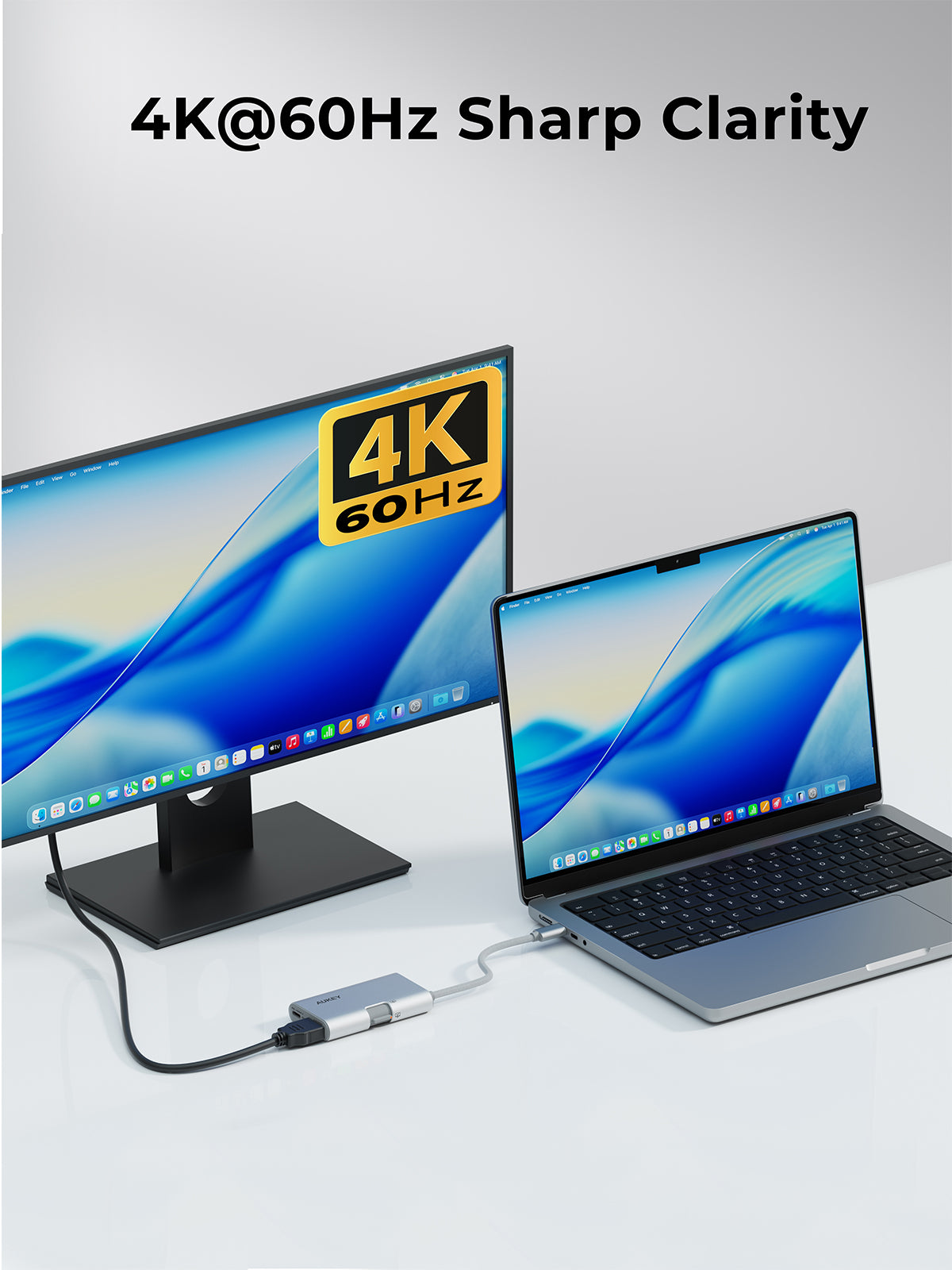 AUKEY UH-CUH01 TravelDok 3-in-1 USB-C Hub