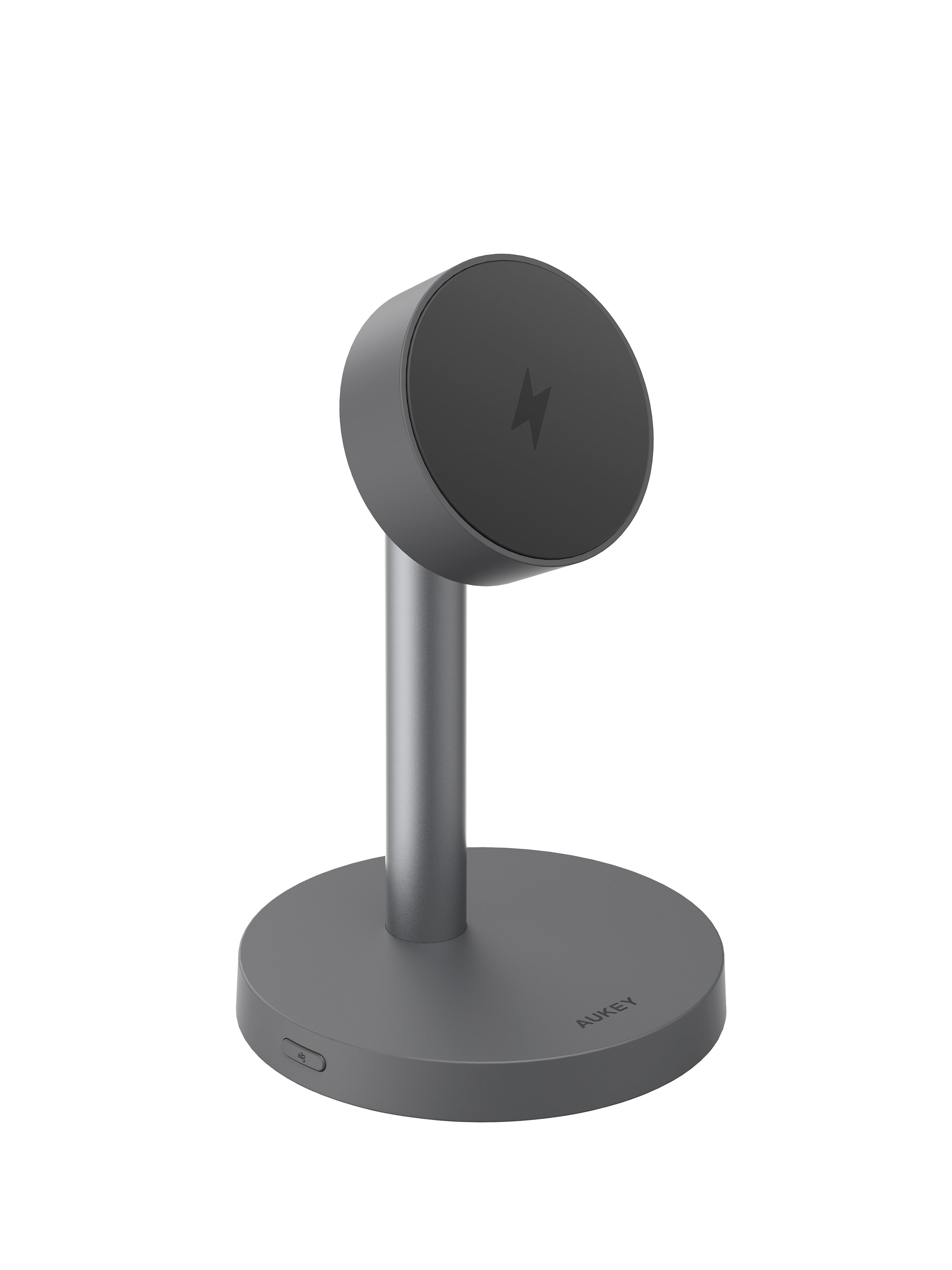 AUKEY LC-MC111 Qi2.2 MagFusion 1X Magnetic Wireless Charging Station (Wall Charger Not Included)