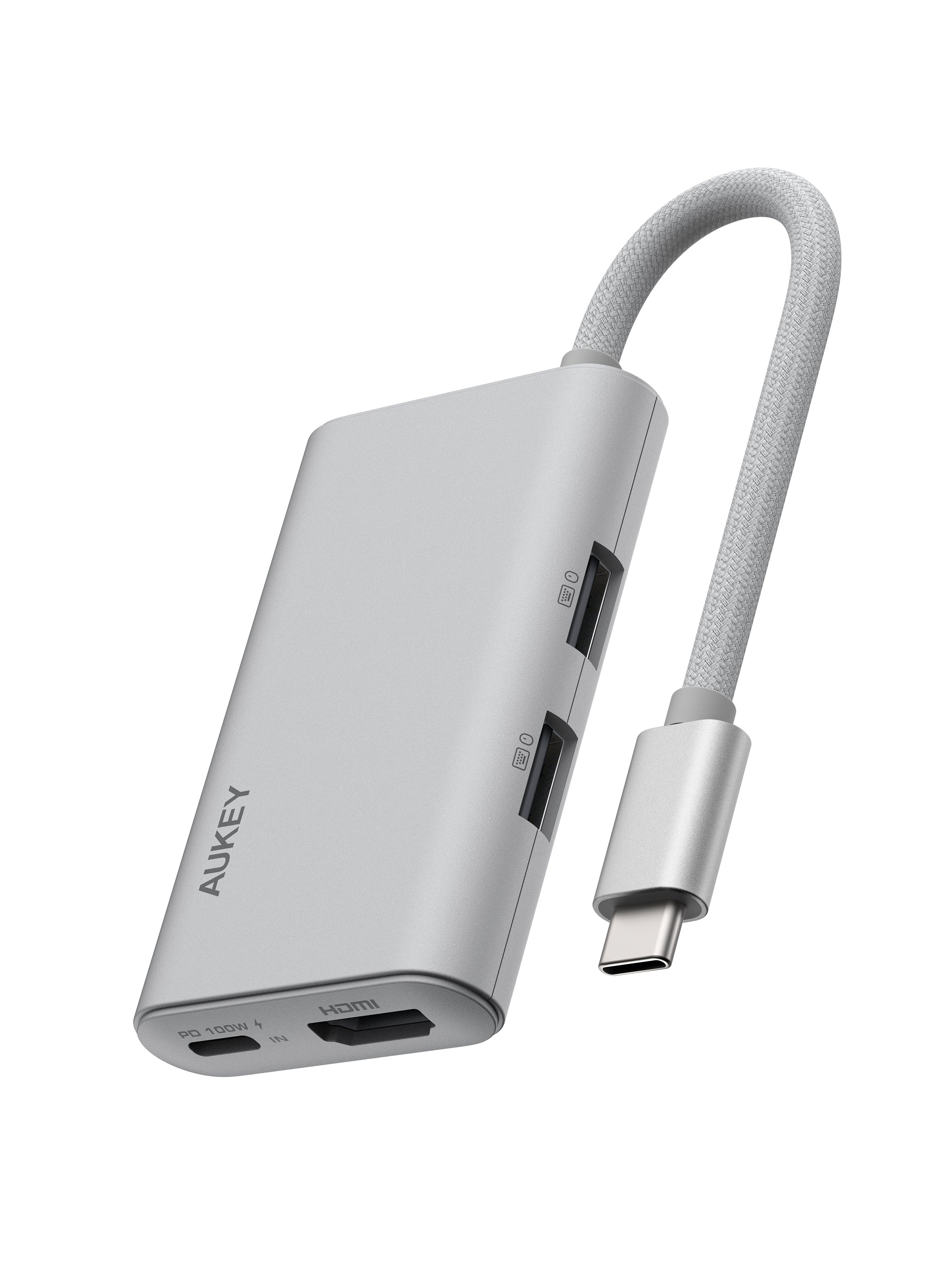 AUKEY UH-CUH06 OfficeDok 5-in-1 USB Hub Adapter