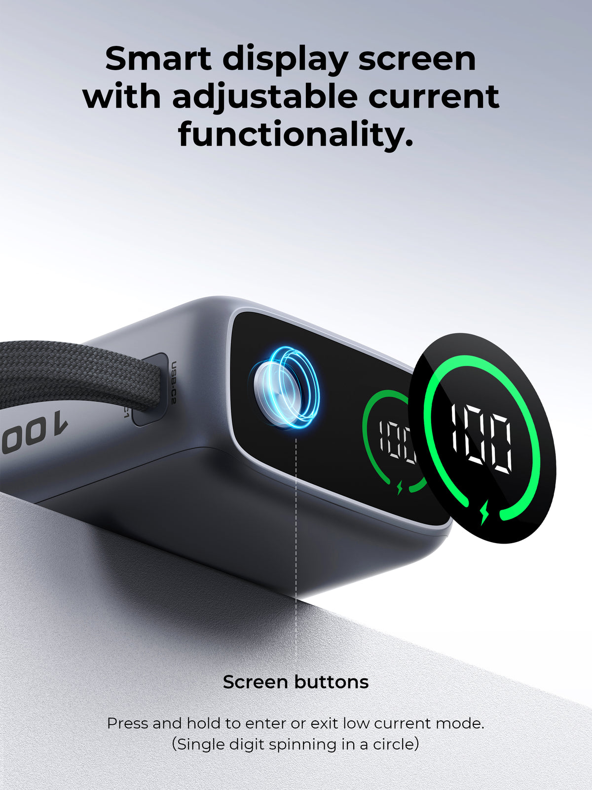 AUKEY Swivel Det-Duo 10000 Fast Charging Power Bank PB-Y65