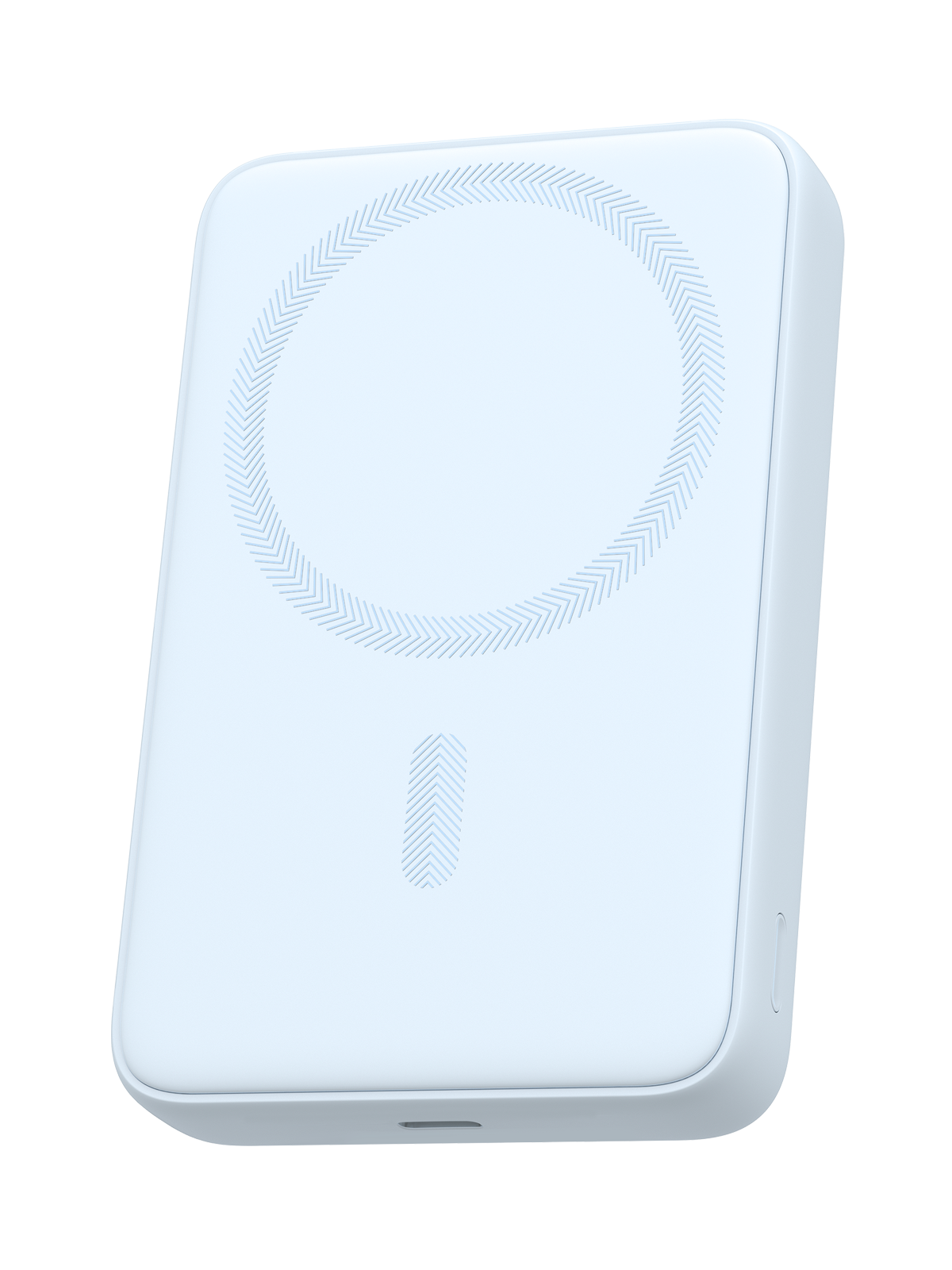 AUKEY MagFusion 10000mAh magnetic wireless charging power bank PB-MS04 white compact design