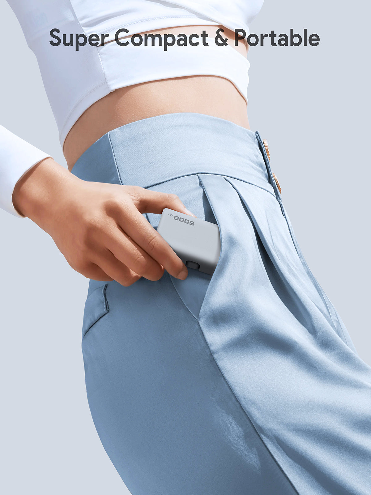 AUKEY Spark Mini 5000 Portable Power Bank with Built-in USB-C Port PB-Y59