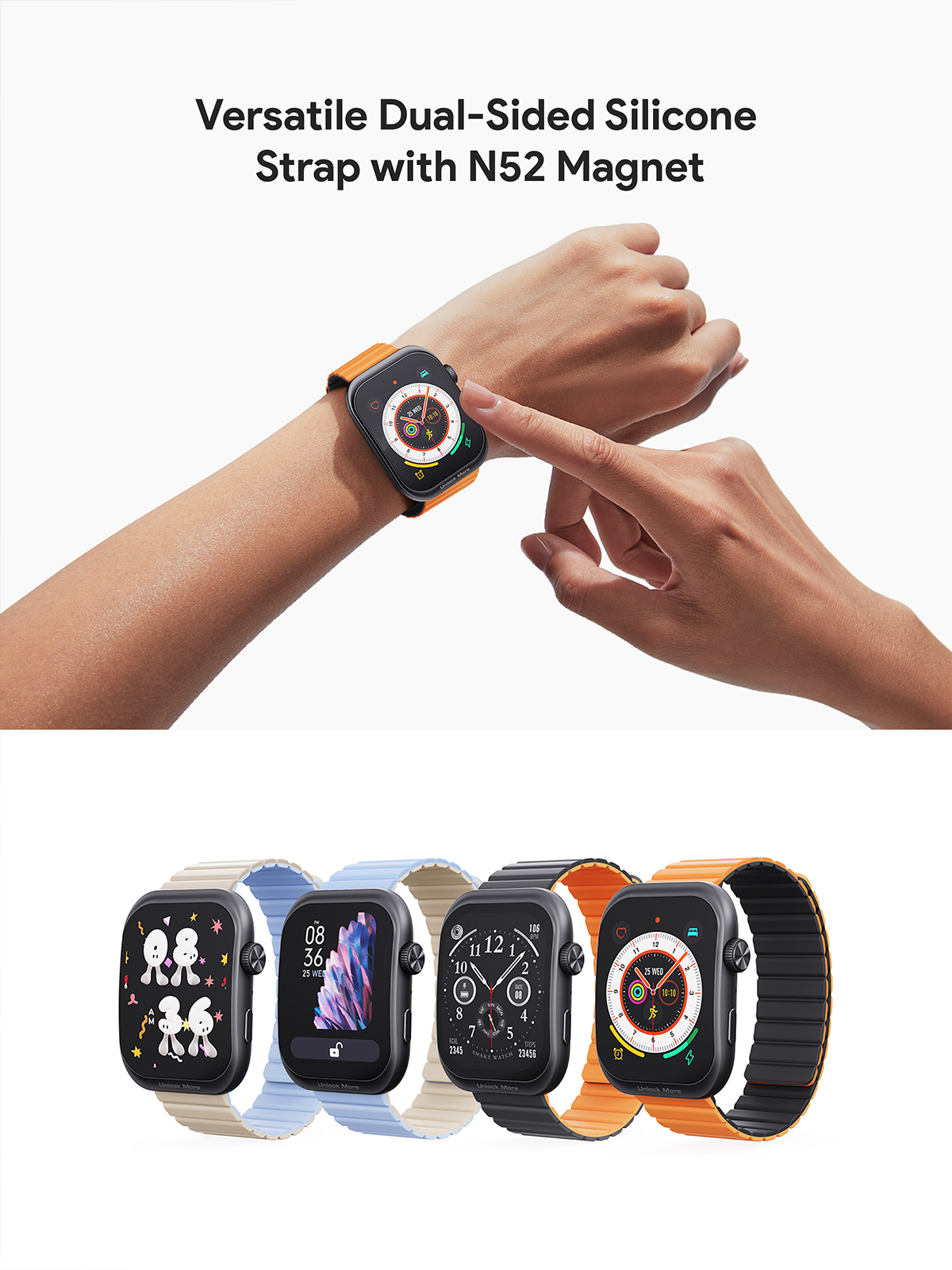 Smart Watch AUKEY SW-1U 1 Ultra IP67 Water Resistant&Health Monitoring