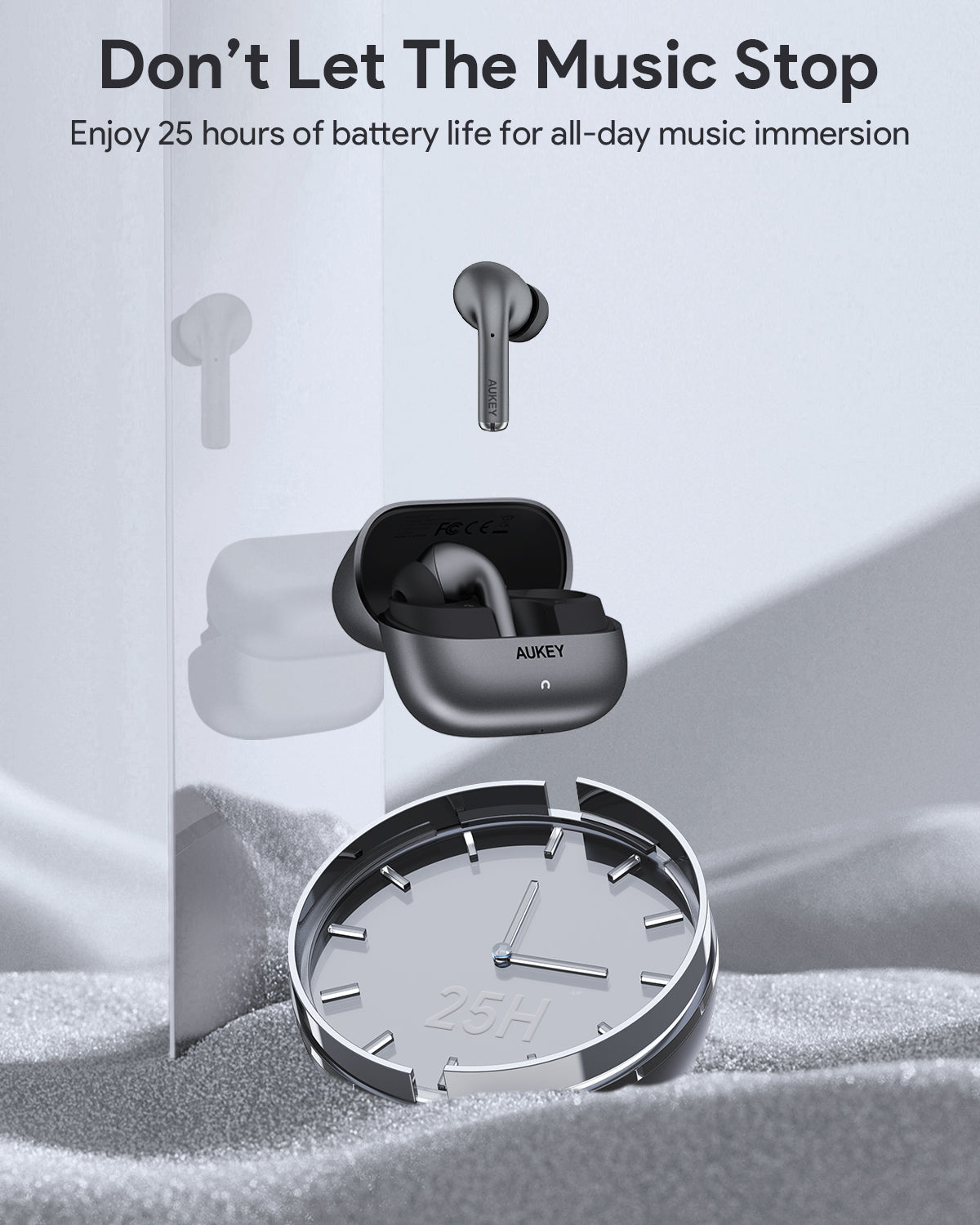 Wireless Earbuds AUKEY EP-B1 Beyond ANC Pro IPX5 Waterproof 25h life