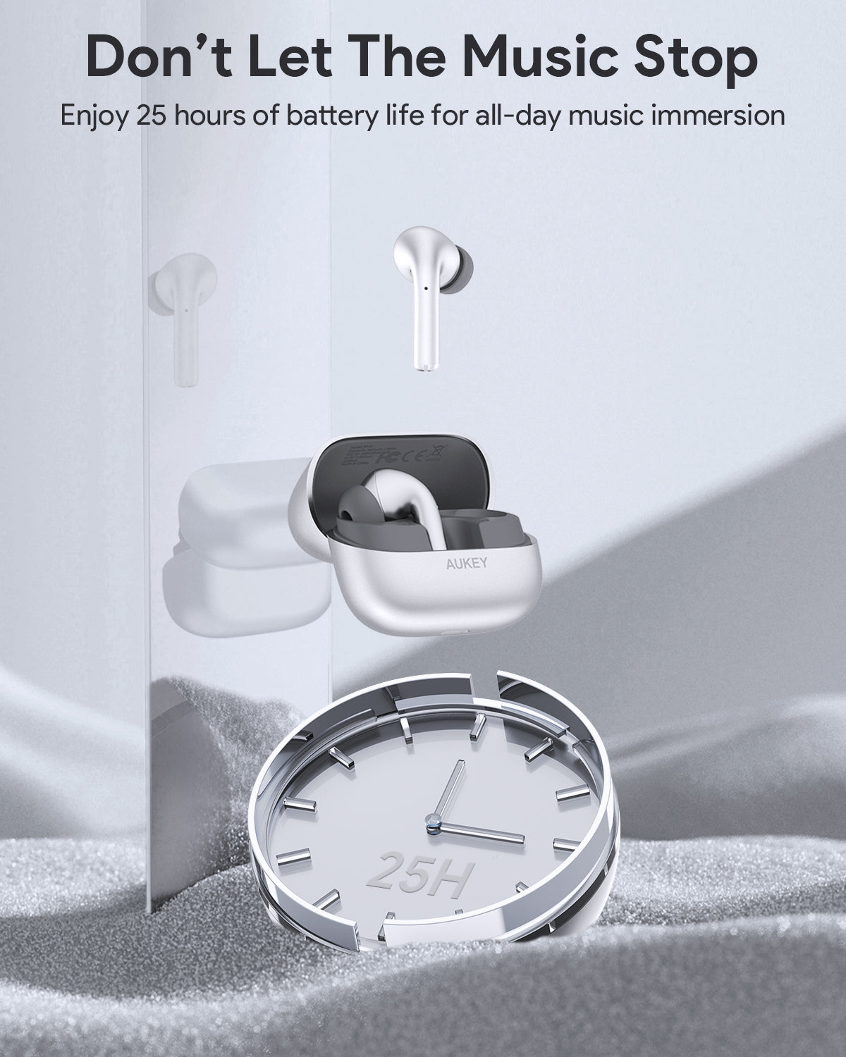 Wireless Earbuds AUKEY EP-B1 Beyond ANC Pro IPX5 Waterproof 25h life