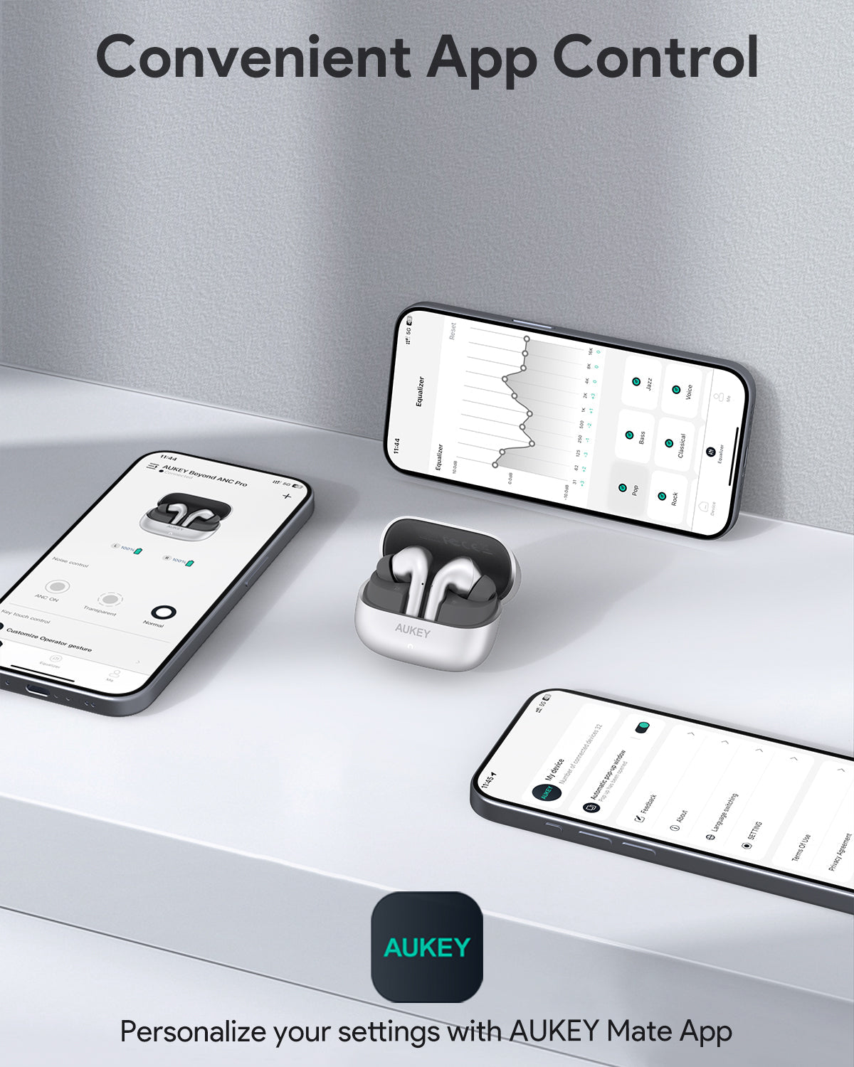 Wireless Earbuds AUKEY EP-B1 Beyond ANC Pro IPX5 Waterproof 25h life