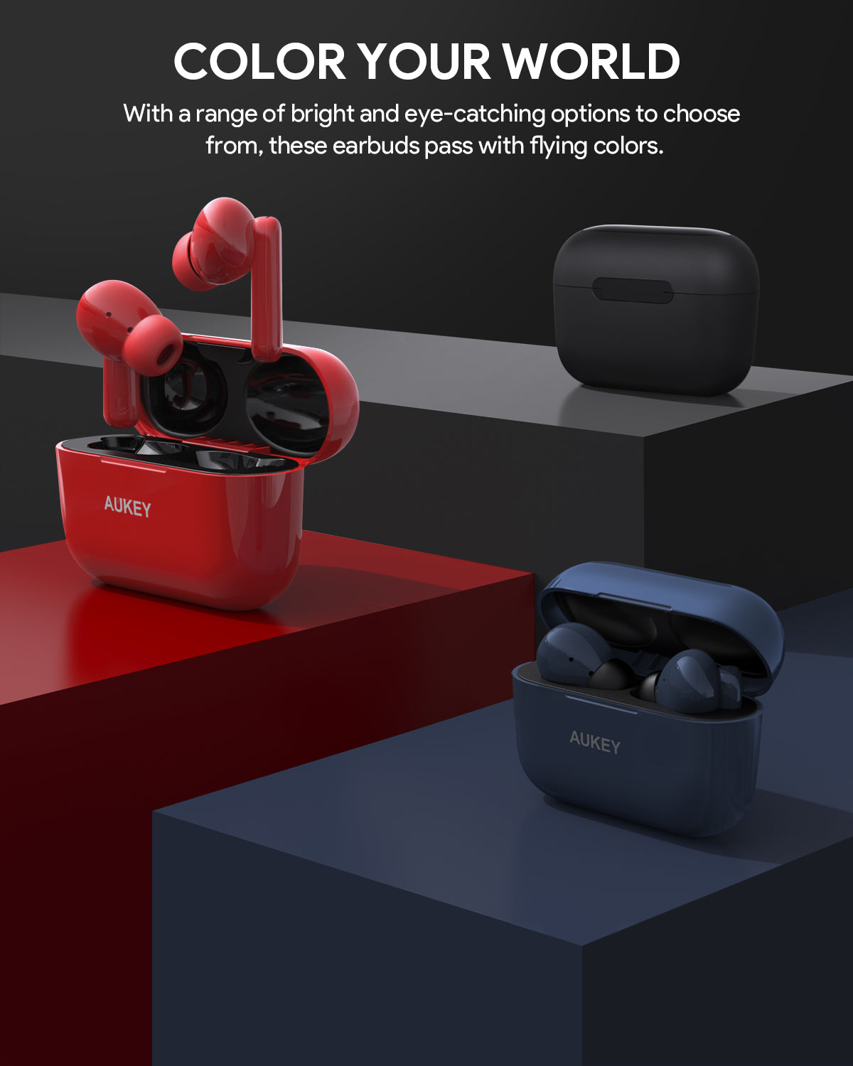 AUKEY True Wireless Earbuds with ANC EP-M1 NC