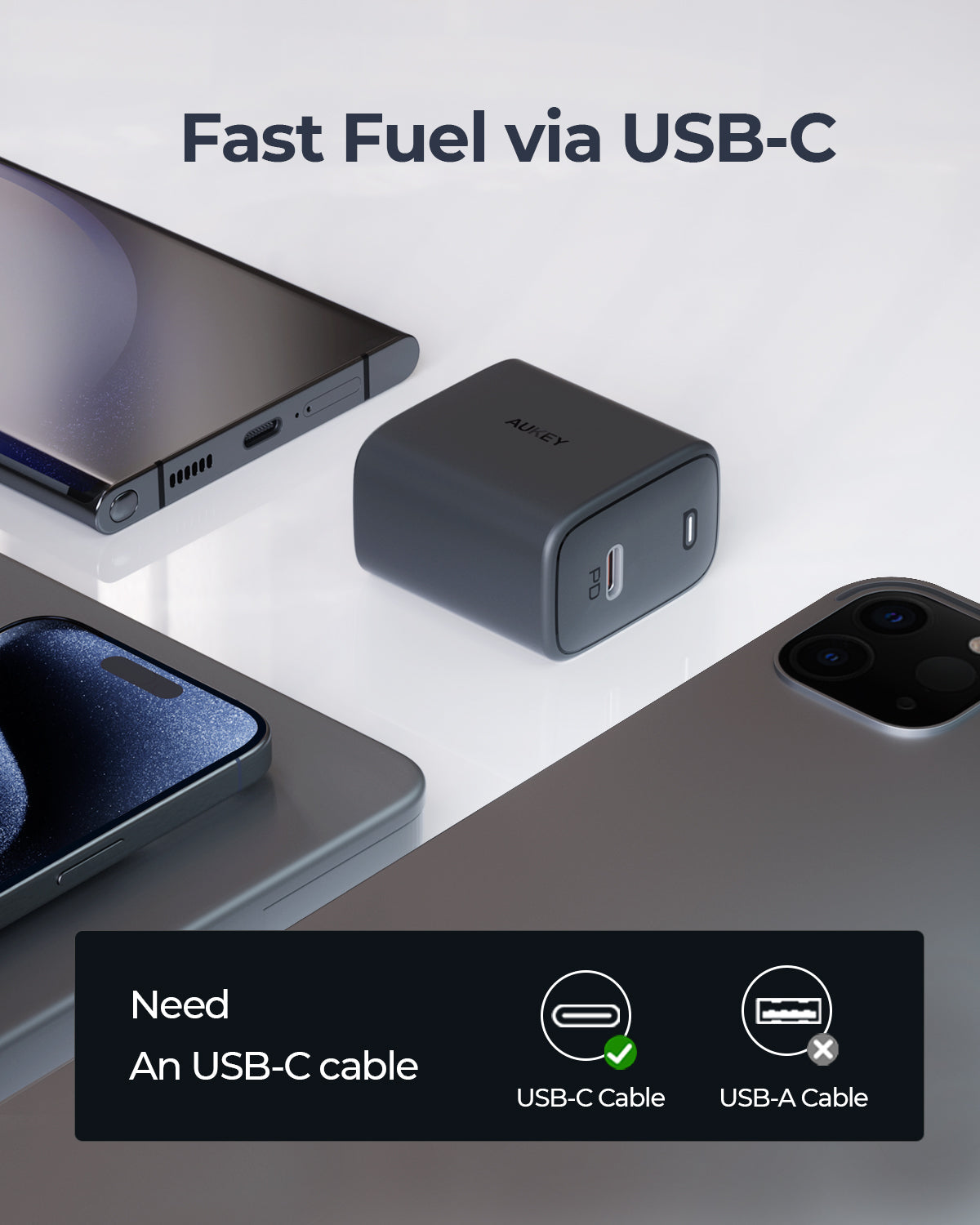 AUKEY PA-F4 45W PD Wall Charger