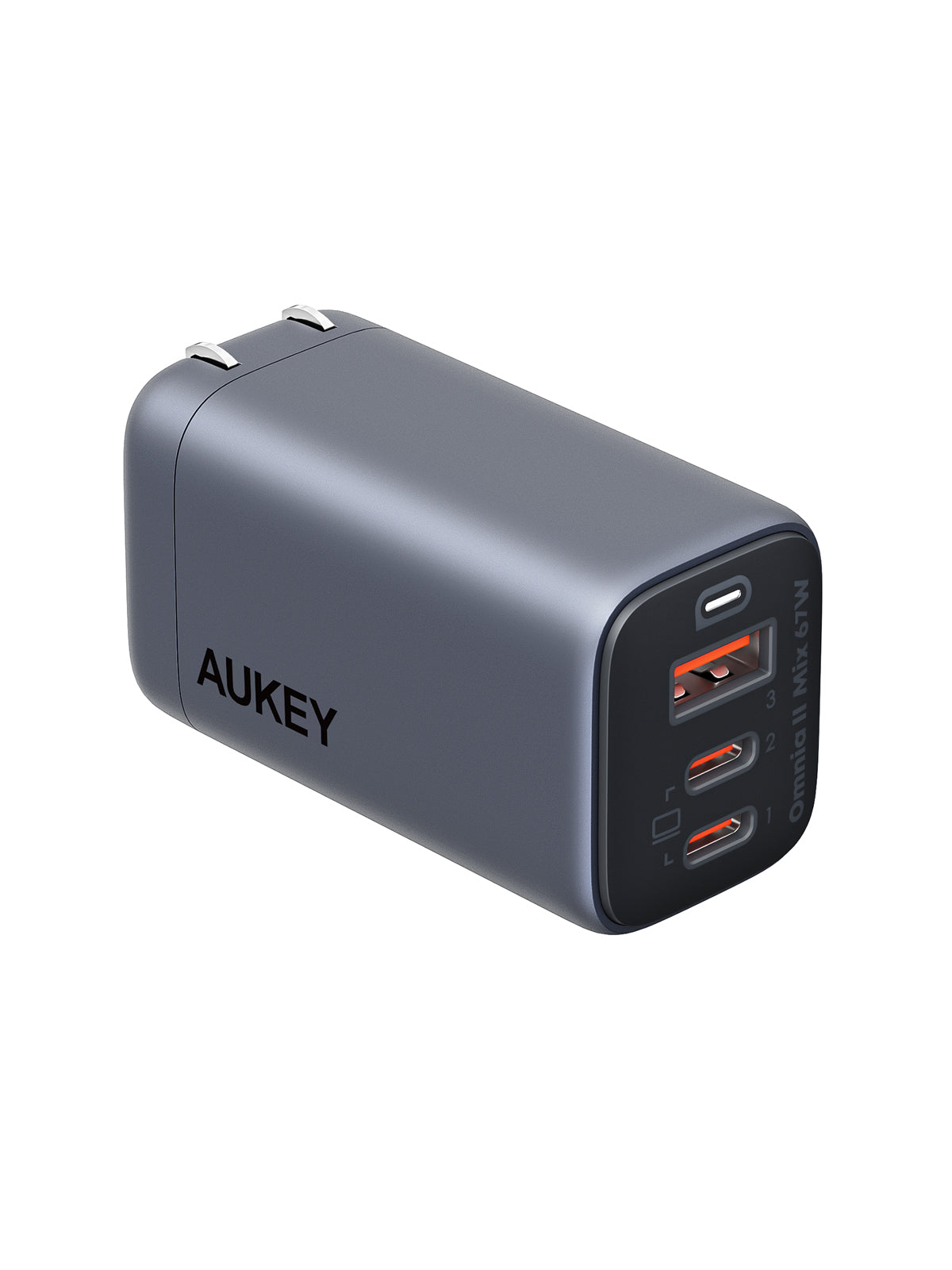 Chargeur mural 3 ports AUKEY PA-B6U 67 W UFCS