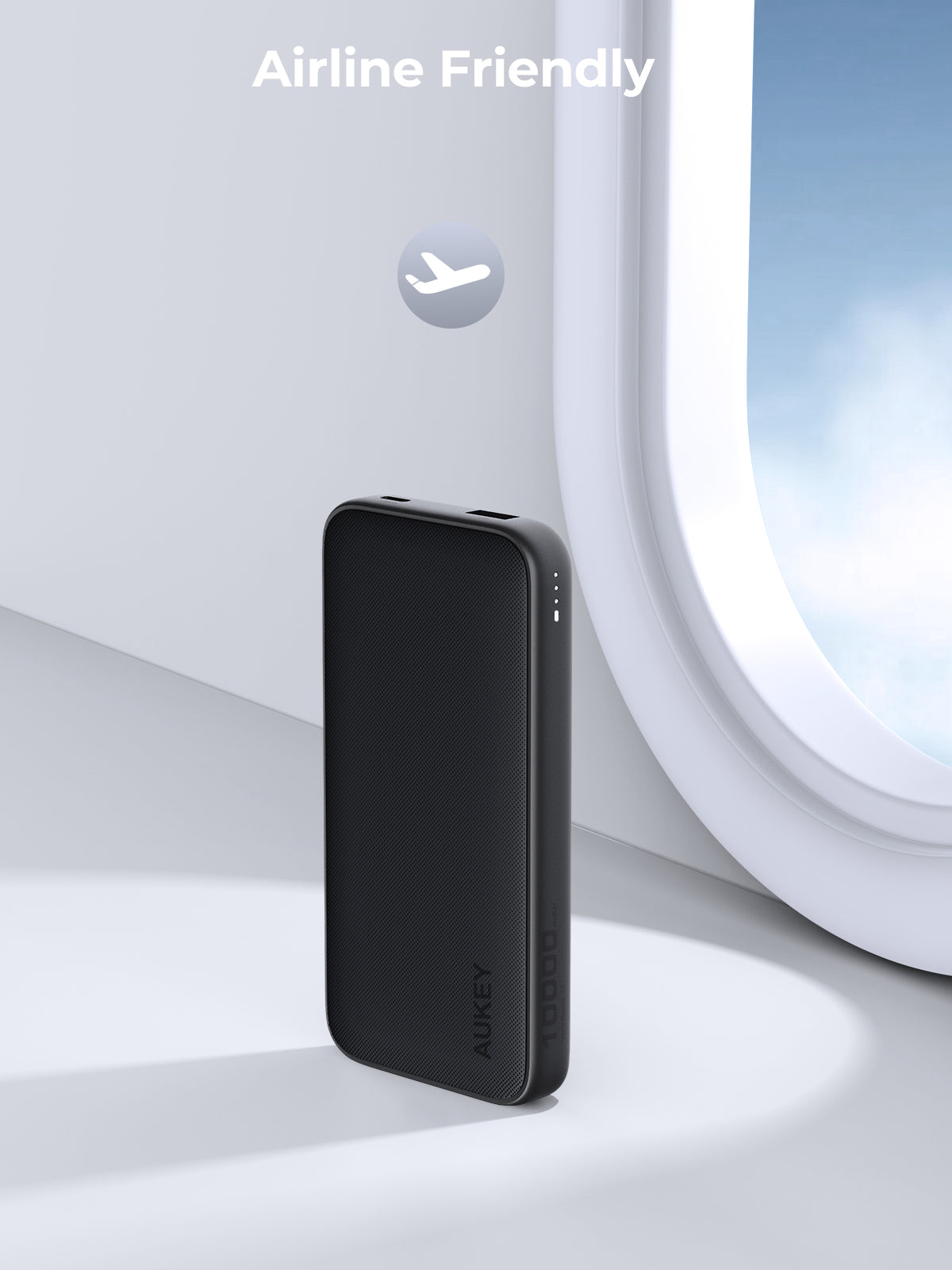 Power Bank AUKEY Spark Go 10000mAh – 15W Fast Charging Battery Pack