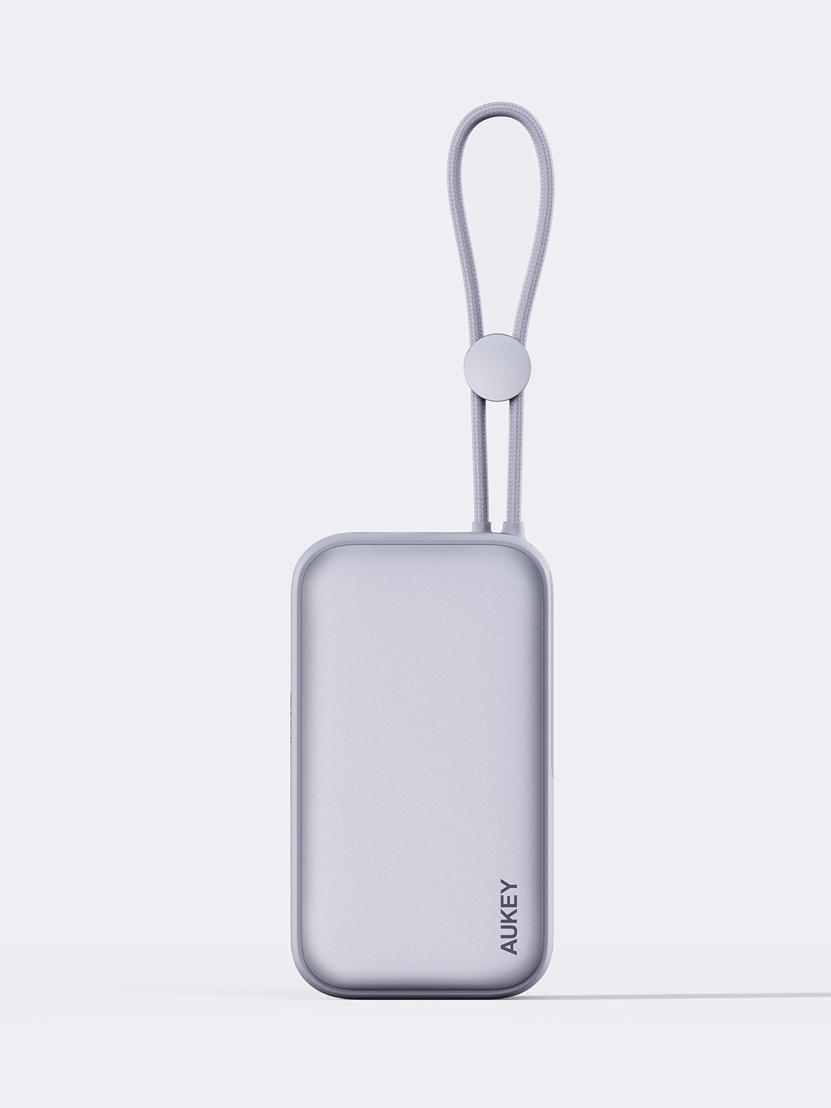 Batterie externe compacte à chargement rapide AUKEY PB-Y47 Spark Sling 10000 avec câble USB-C intégré