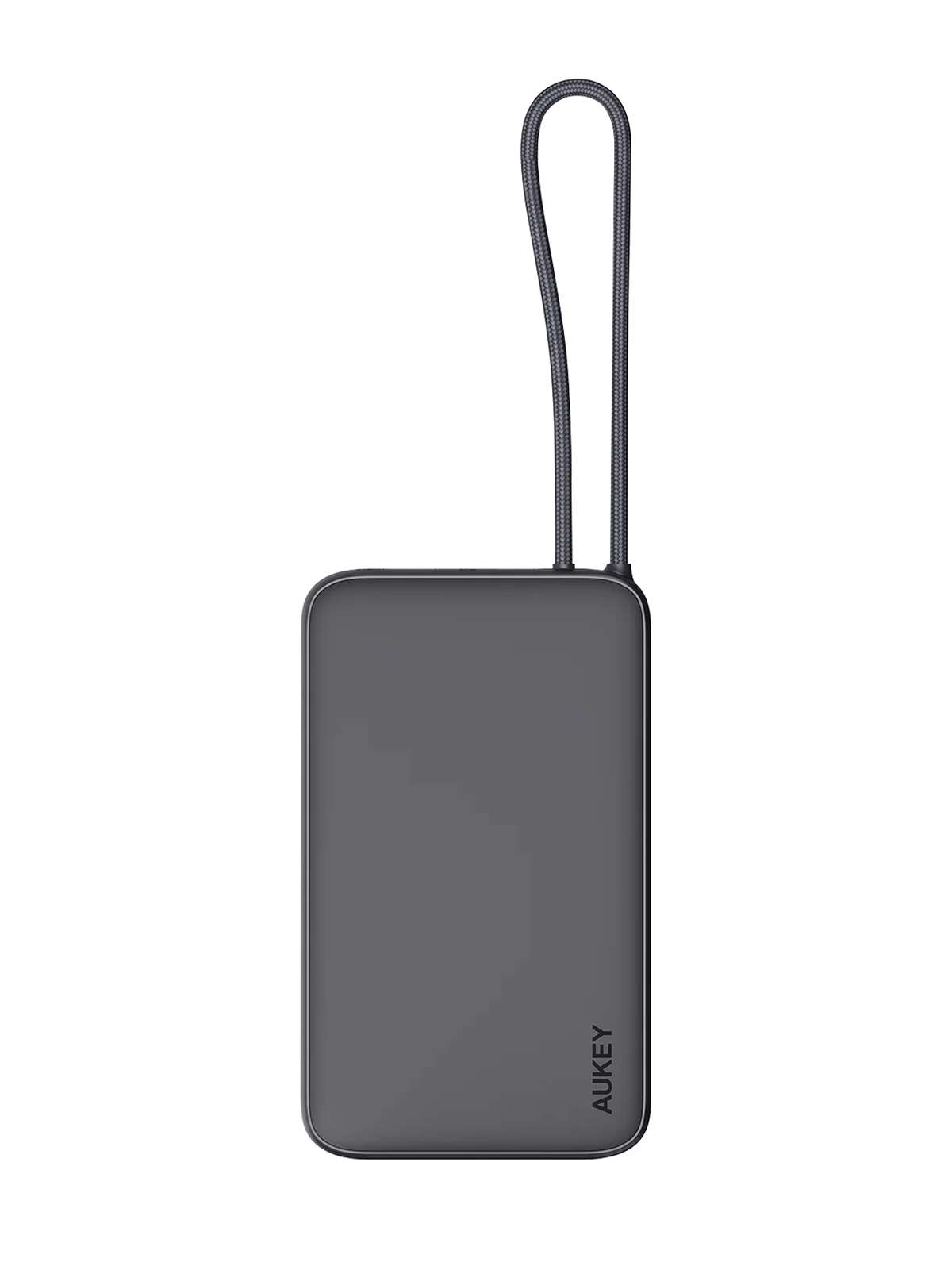 AUKEY Spark Sling 10000 Lite Slim Power Bank with Buit-in USB-C Cable PB-Y53