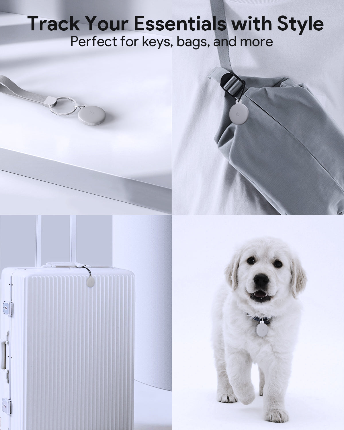 Smart Bluetooth Tracker AUKEY Track Mate 1 TM-10 find effortlessly