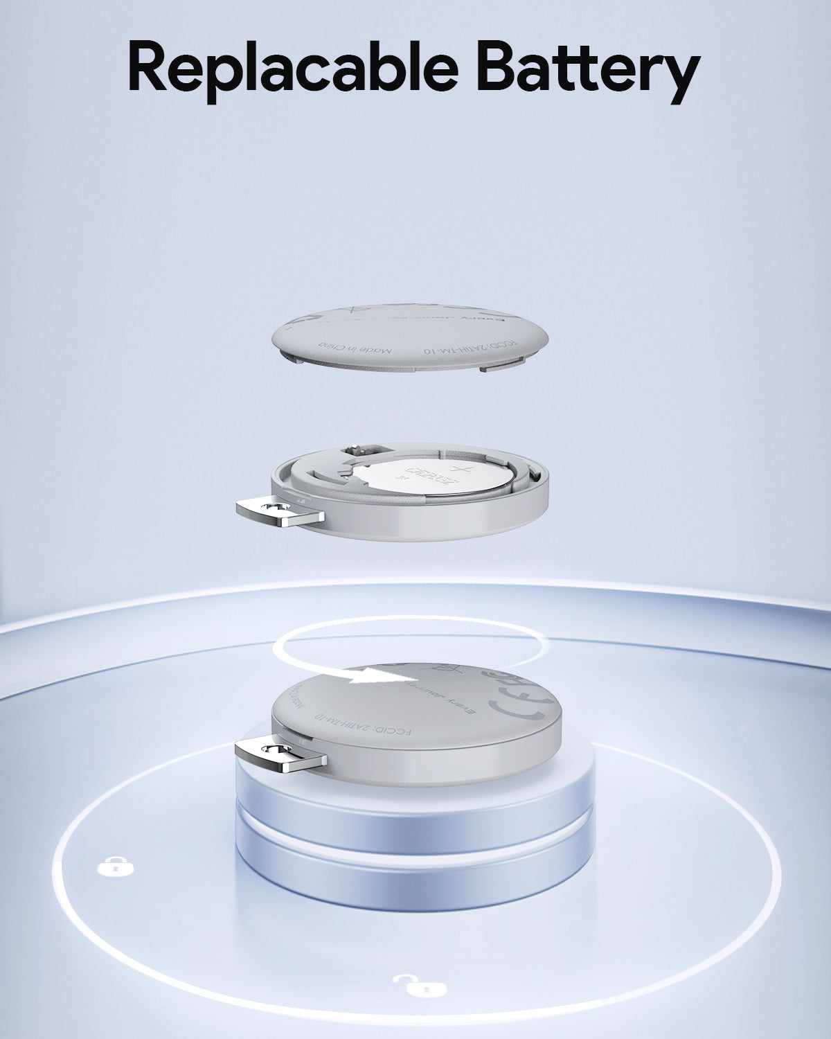 Smart Bluetooth Tracker AUKEY Track Mate 1 TM-10 find effortlessly