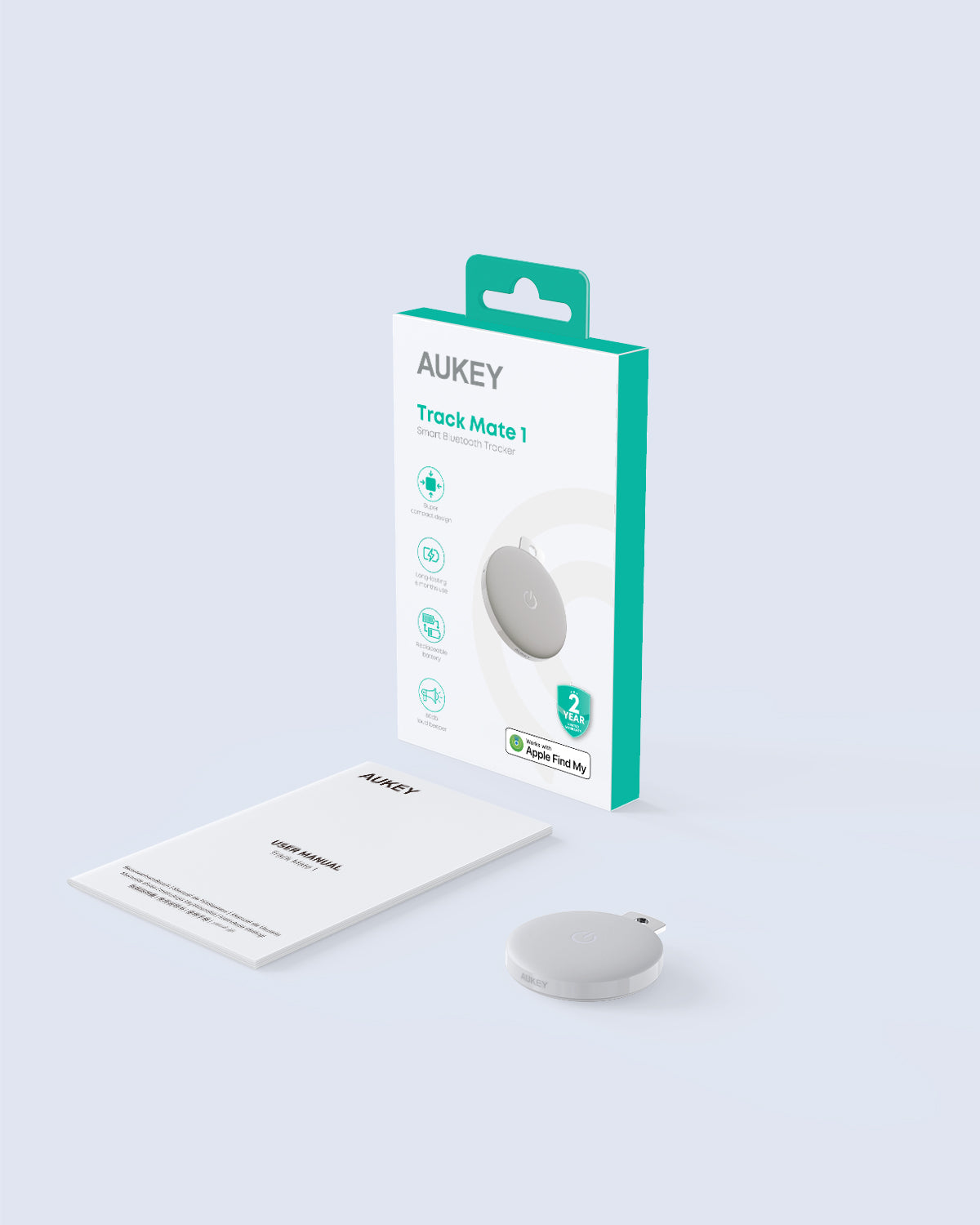 Smart Bluetooth Tracker AUKEY Track Mate 1 TM-10 find effortlessly