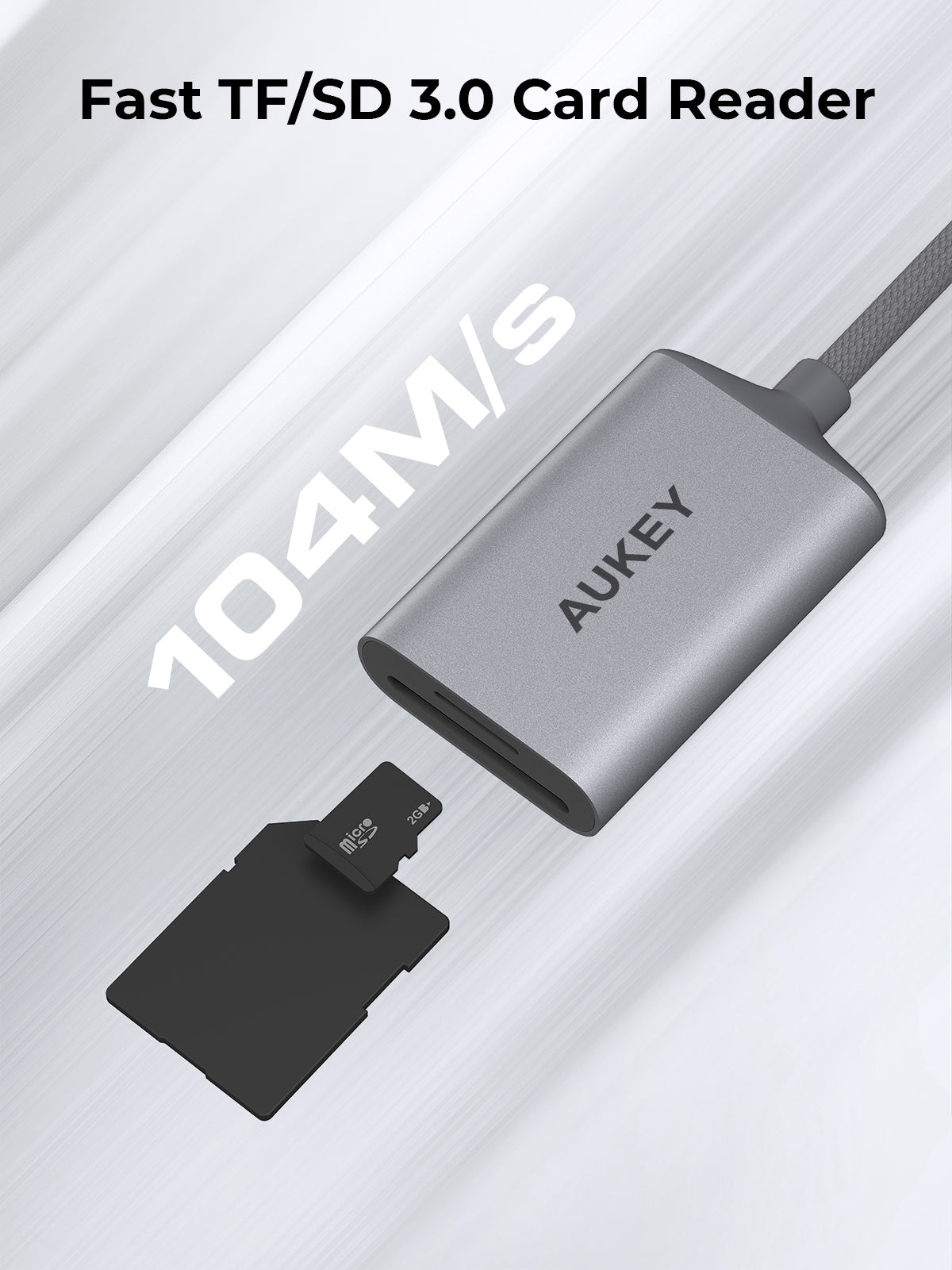 AUKEY UH-C01 USB-C to Card Reader Adapter