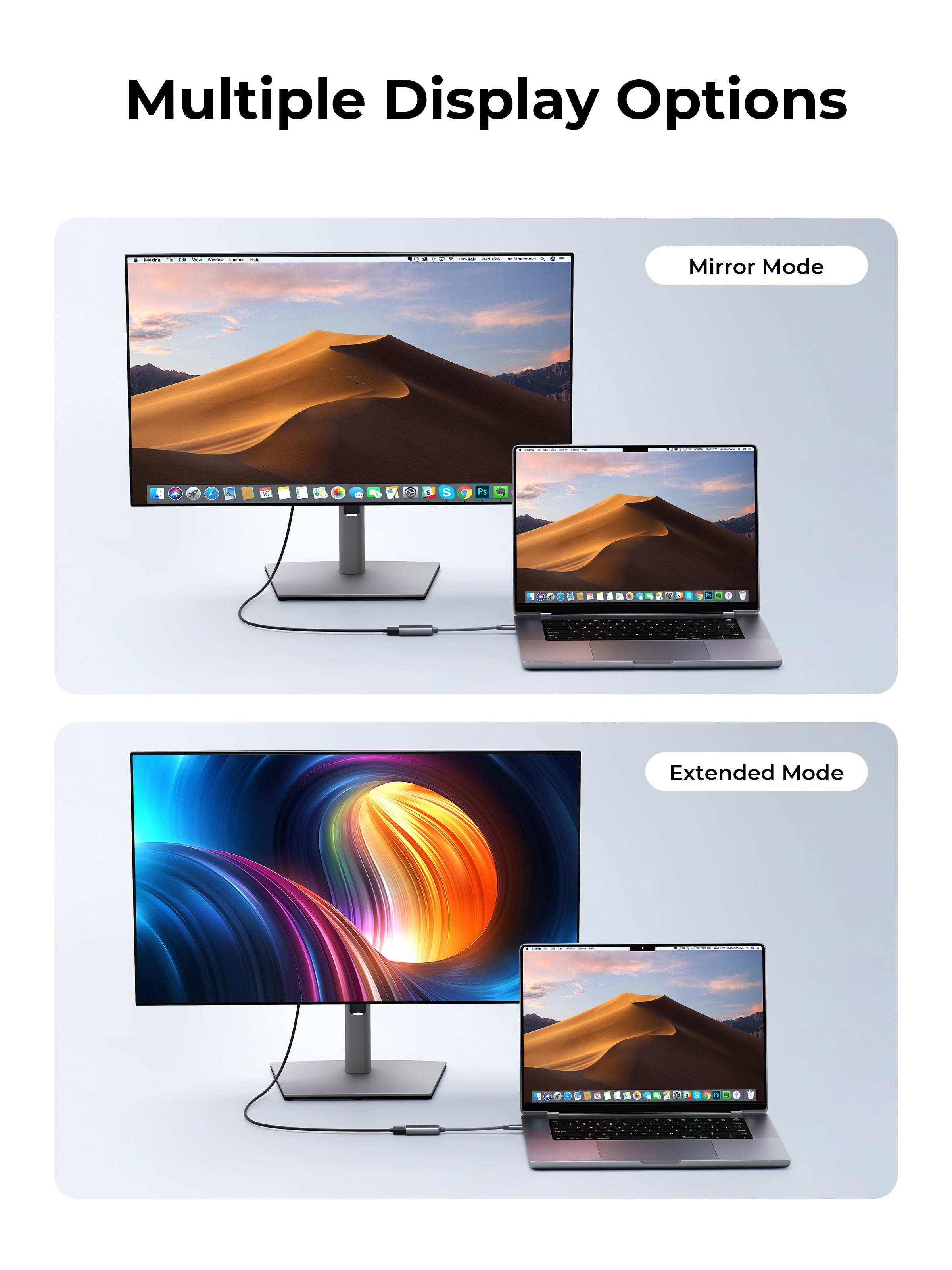 AUKEY UH-D01 USB-C to Displayport Adapter