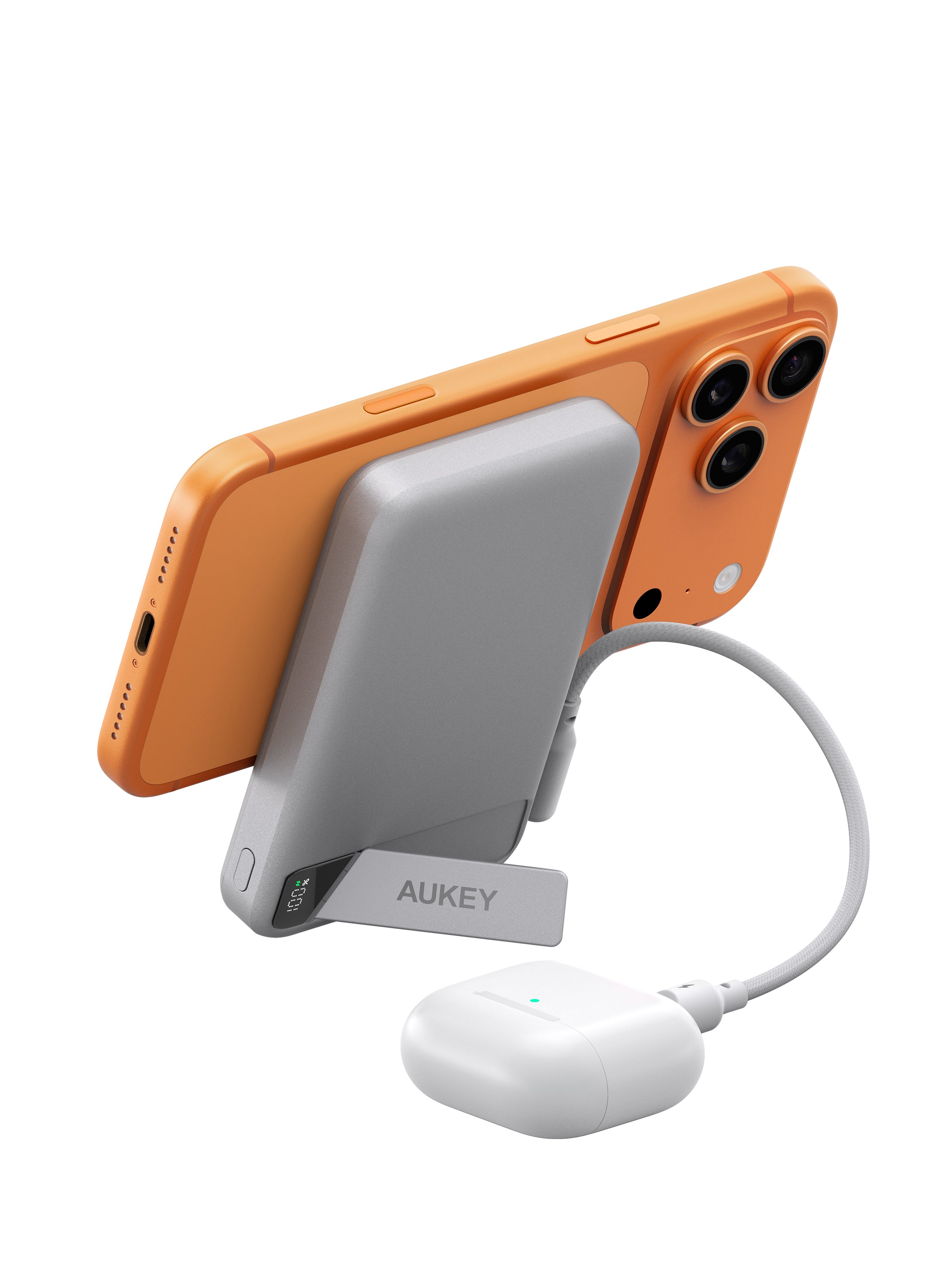 AUKEY MagFusion Vista 10000 Magnetic Wireless Charging Power Bank PB-MS20