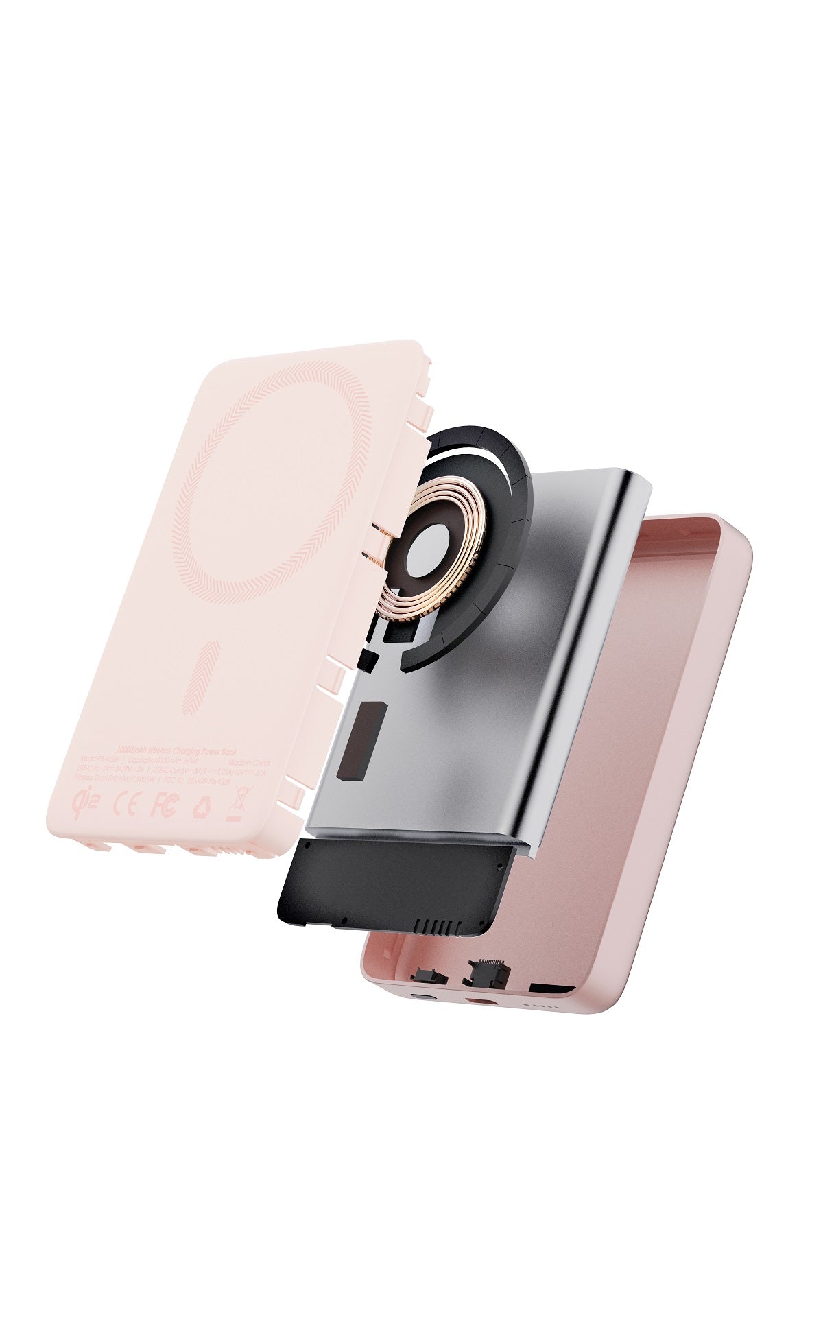 AUKEY MagFusion M 10000 20W magnetic wireless charging power bank with protective case