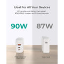 AUKEY PA-B6S Omnia Mix3 90W 3-Port PD Charger