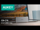 AUKEY CB-C75 USB C Hub Adapter