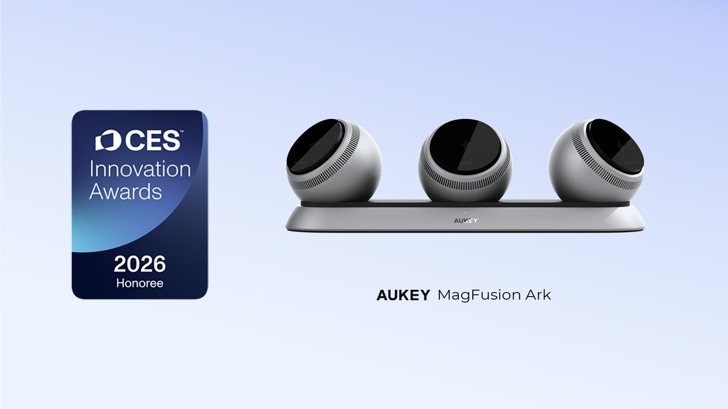 AUKEY MagFusion Ark Recognized As CES Innovation Awards® 2026 Honoree