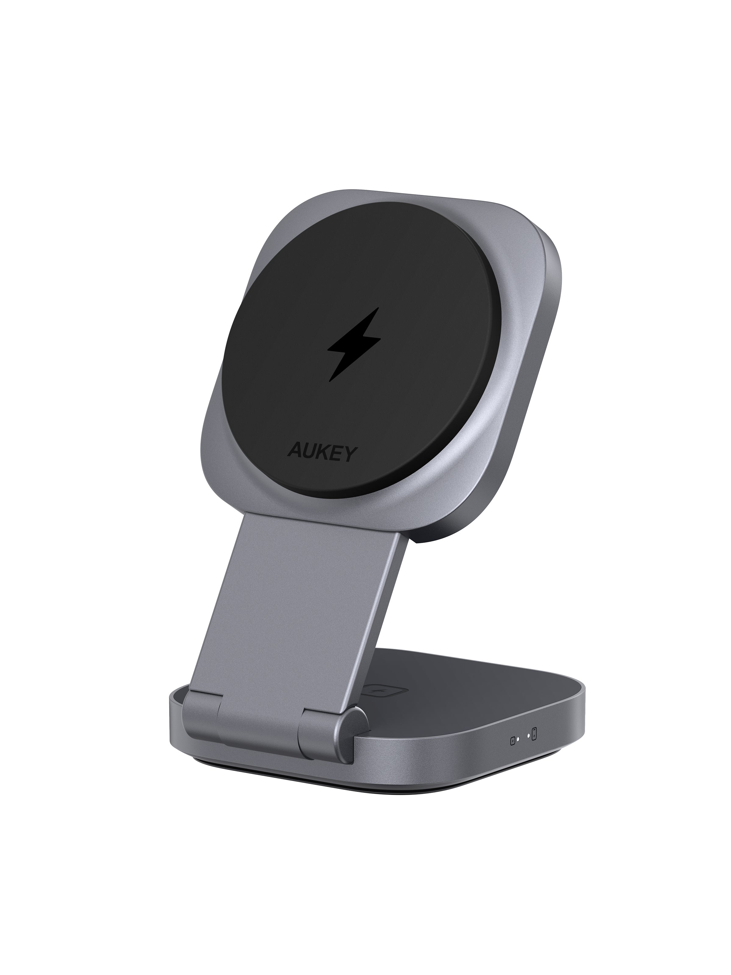 AUKEY MagFusion L Plus Foldable 2-in-1 Magnetic Wireless Charger LC-MC211P