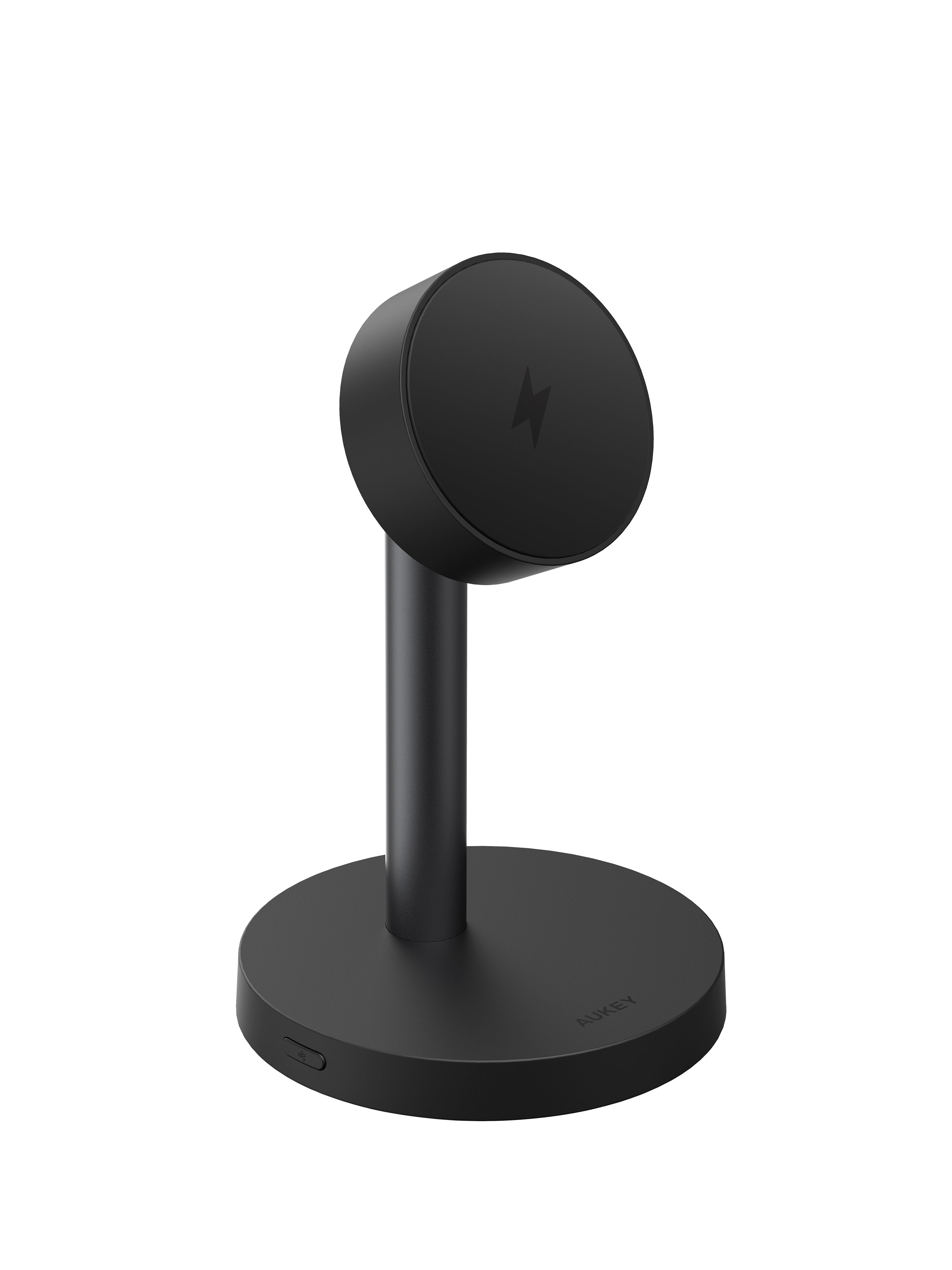 AUKEY LC-MC111 Qi2.2 MagFusion 1X Magnetic Wireless Charging Station (Wall Charger Not Included)