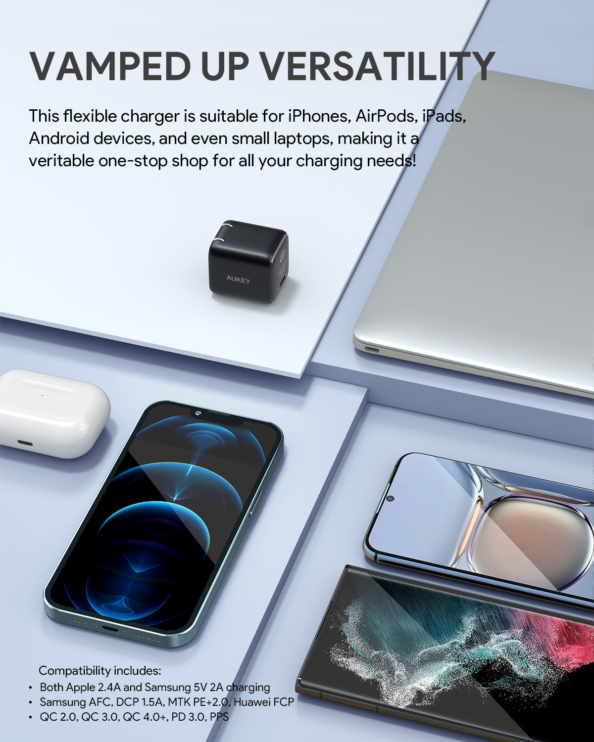 AUKEY PA-B1L Mini 30W USB-C PD Charger