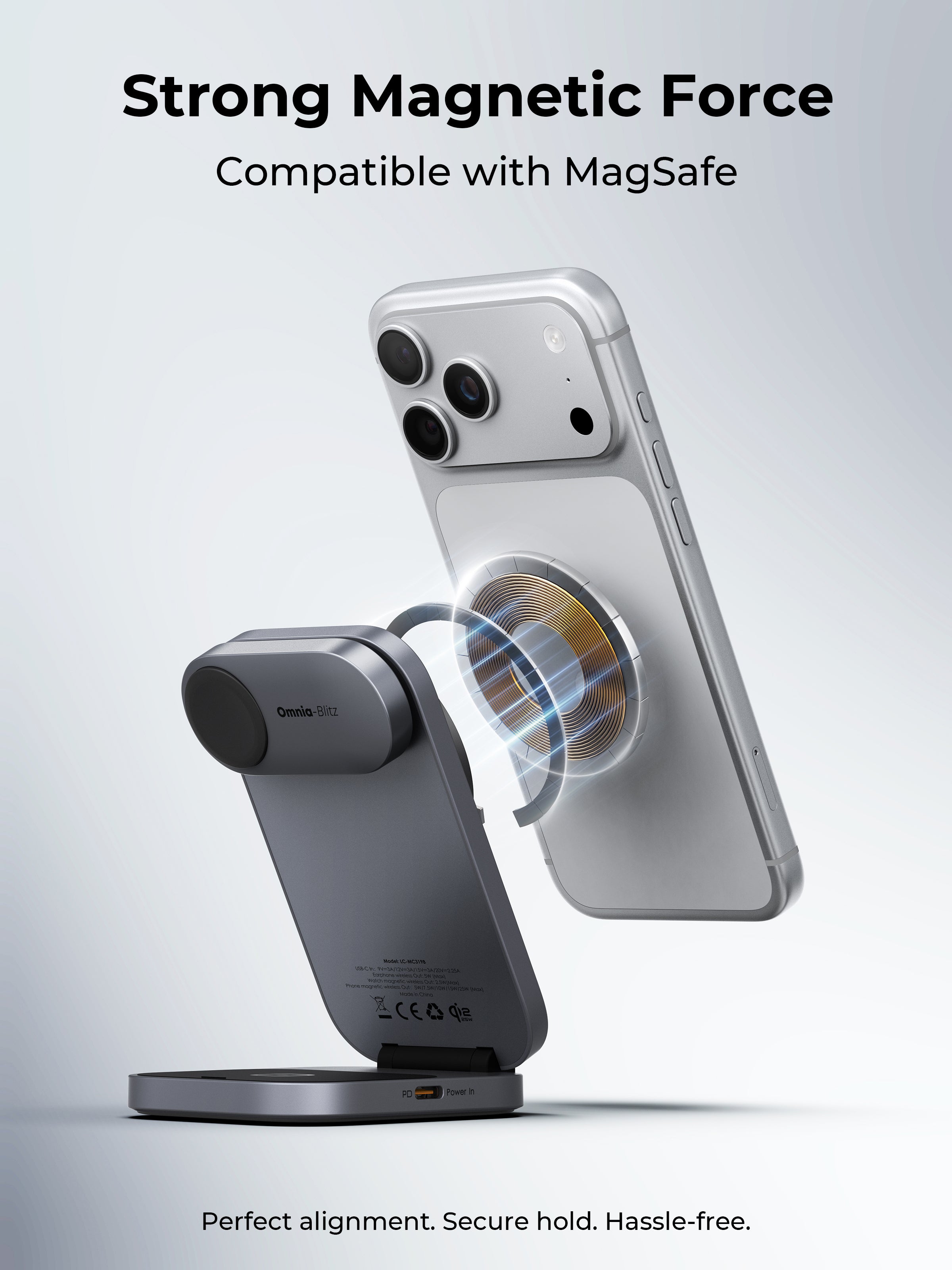 AUKEY MagFusion Z Plus Lite Magnetic Wireless Charger LC-MC319B