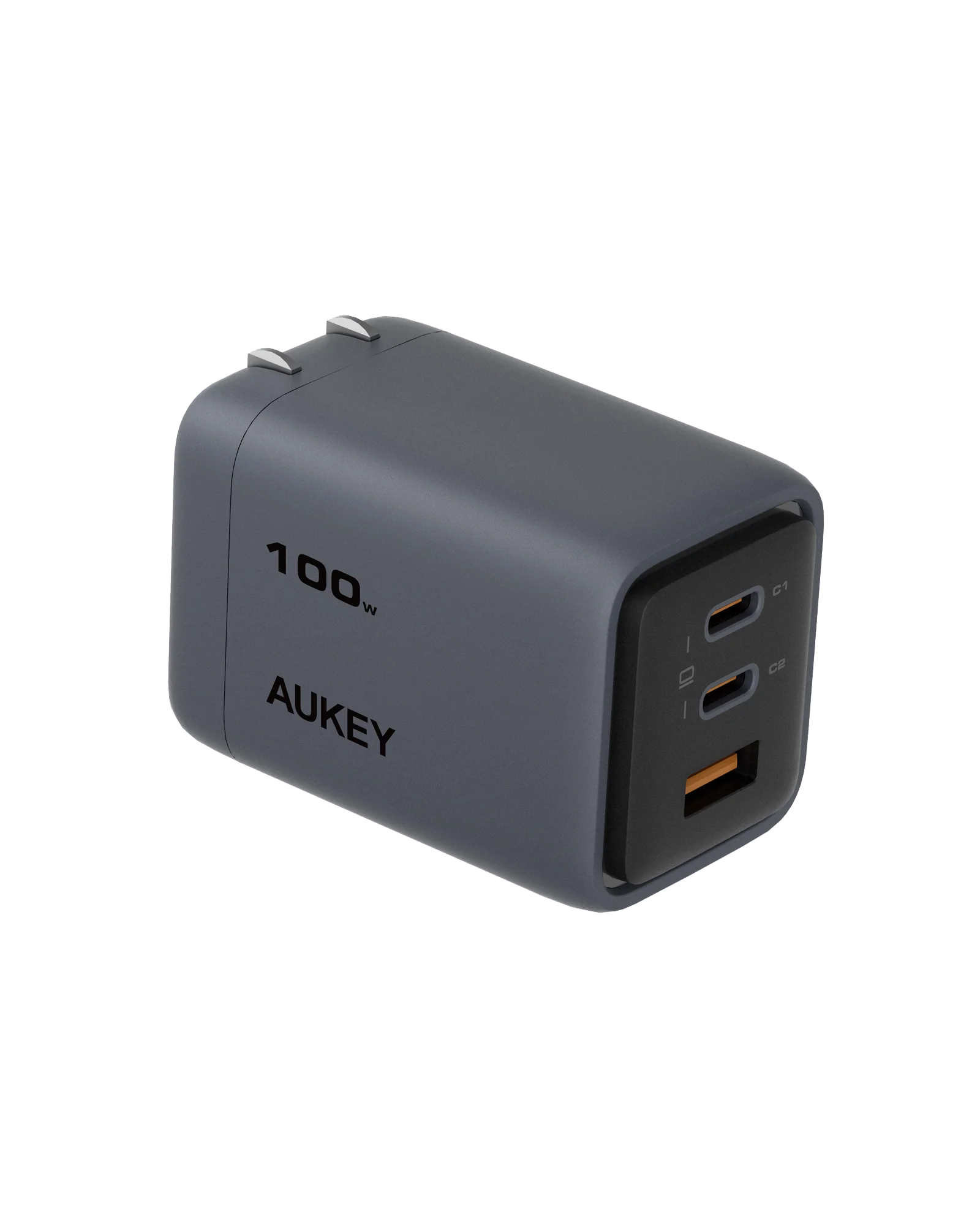Chargeur mural AUKEY PA-C5 Comet Mix 3 100 W PD avec technologie GaN