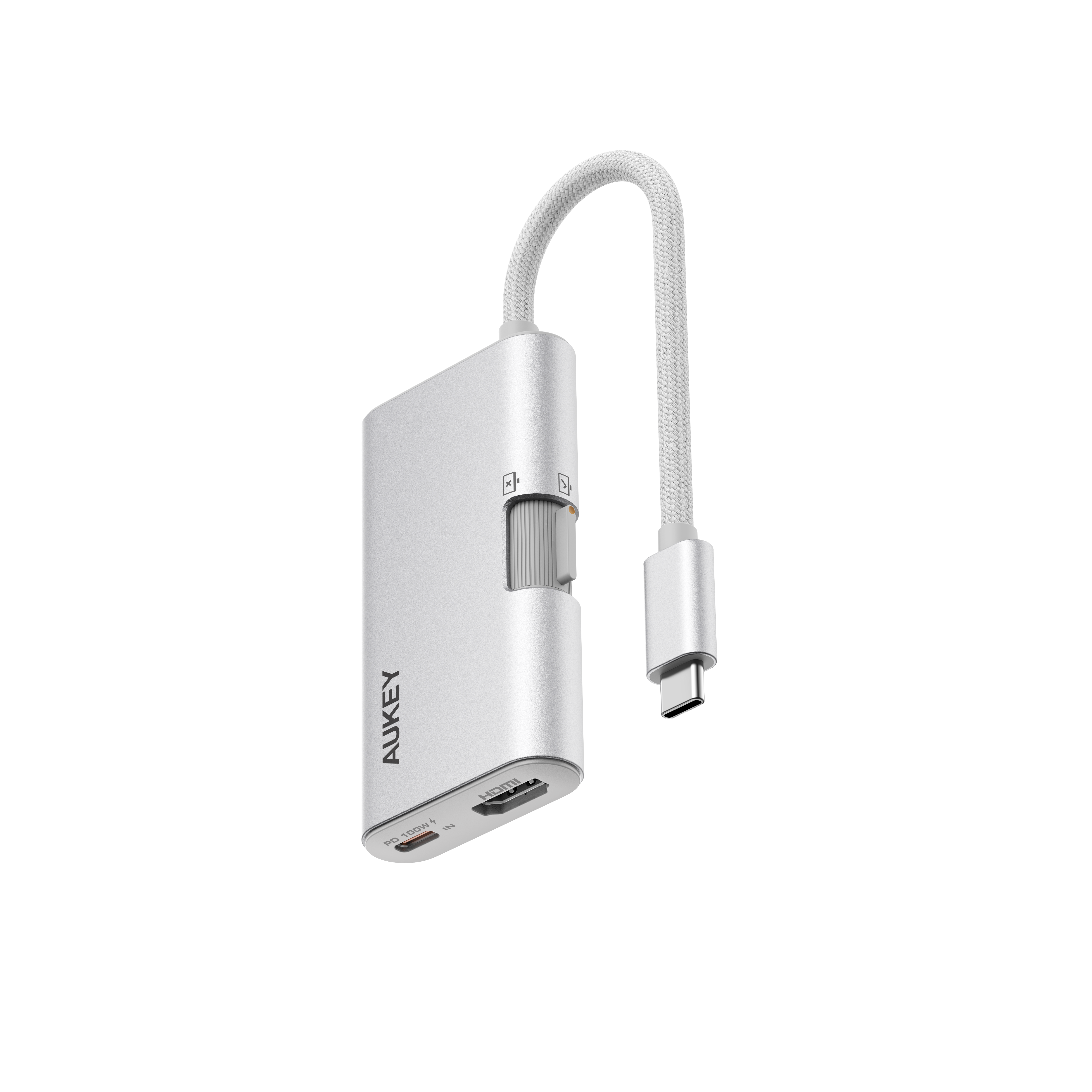 AUKEY UH-CUH01 TravelDok 3-in-1 USB-C Hub