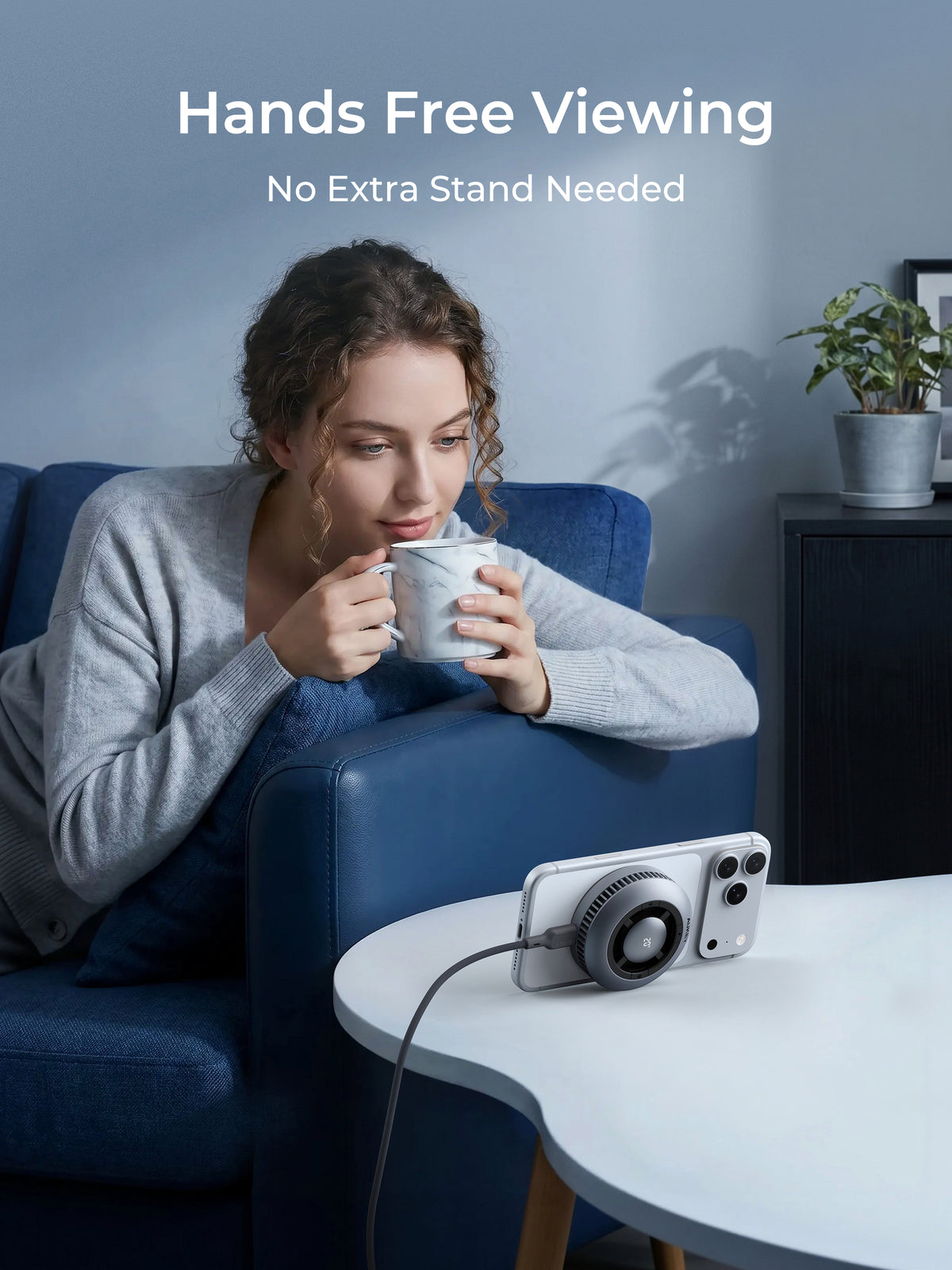 AUKEY MagFusion GameFrost Plus Wireless Cooling Charger LC-G10P