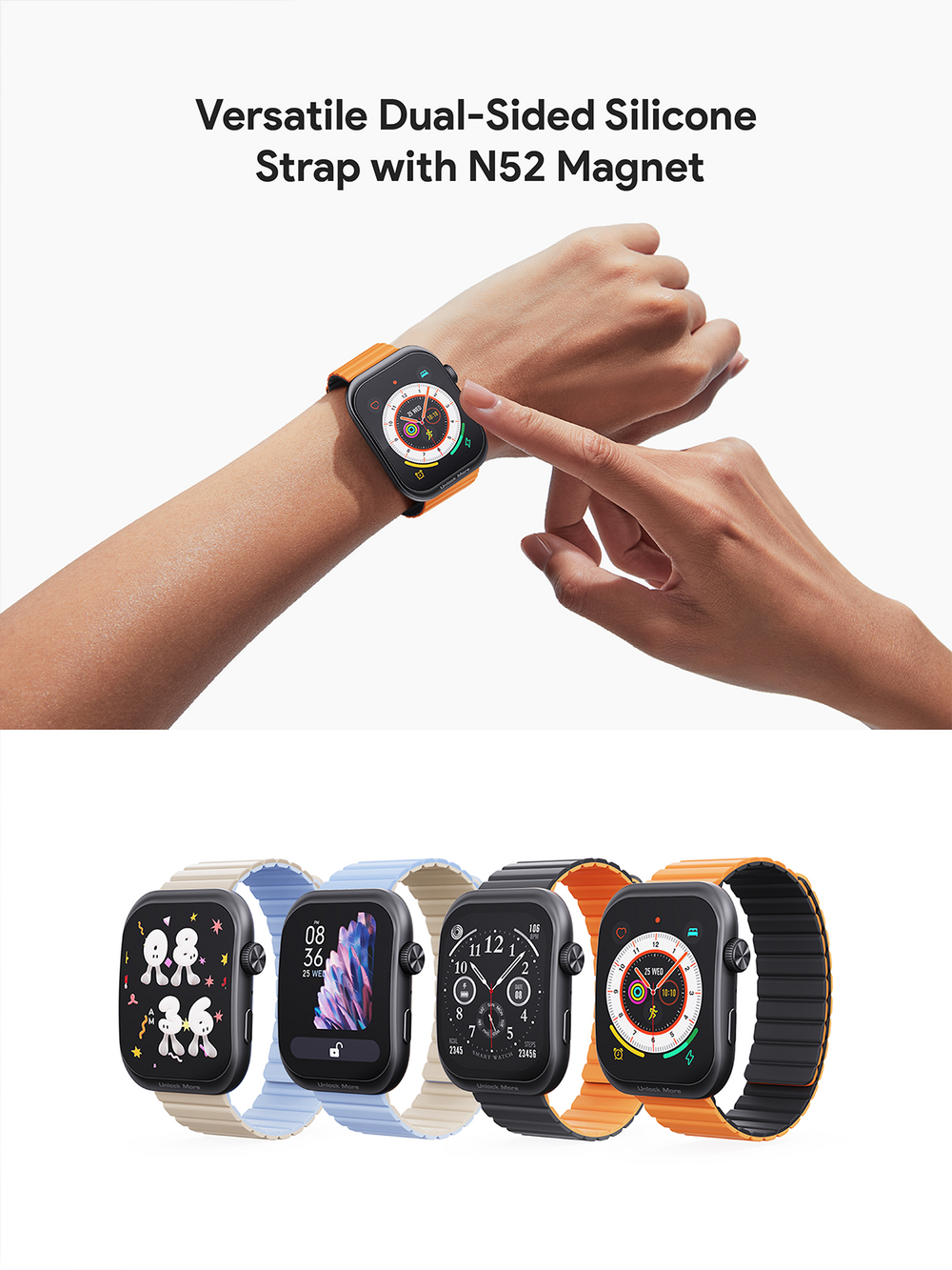 Smart Watch AUKEY SW-1U 1 Ultra IP67 Water Resistant&Health Monitoring
