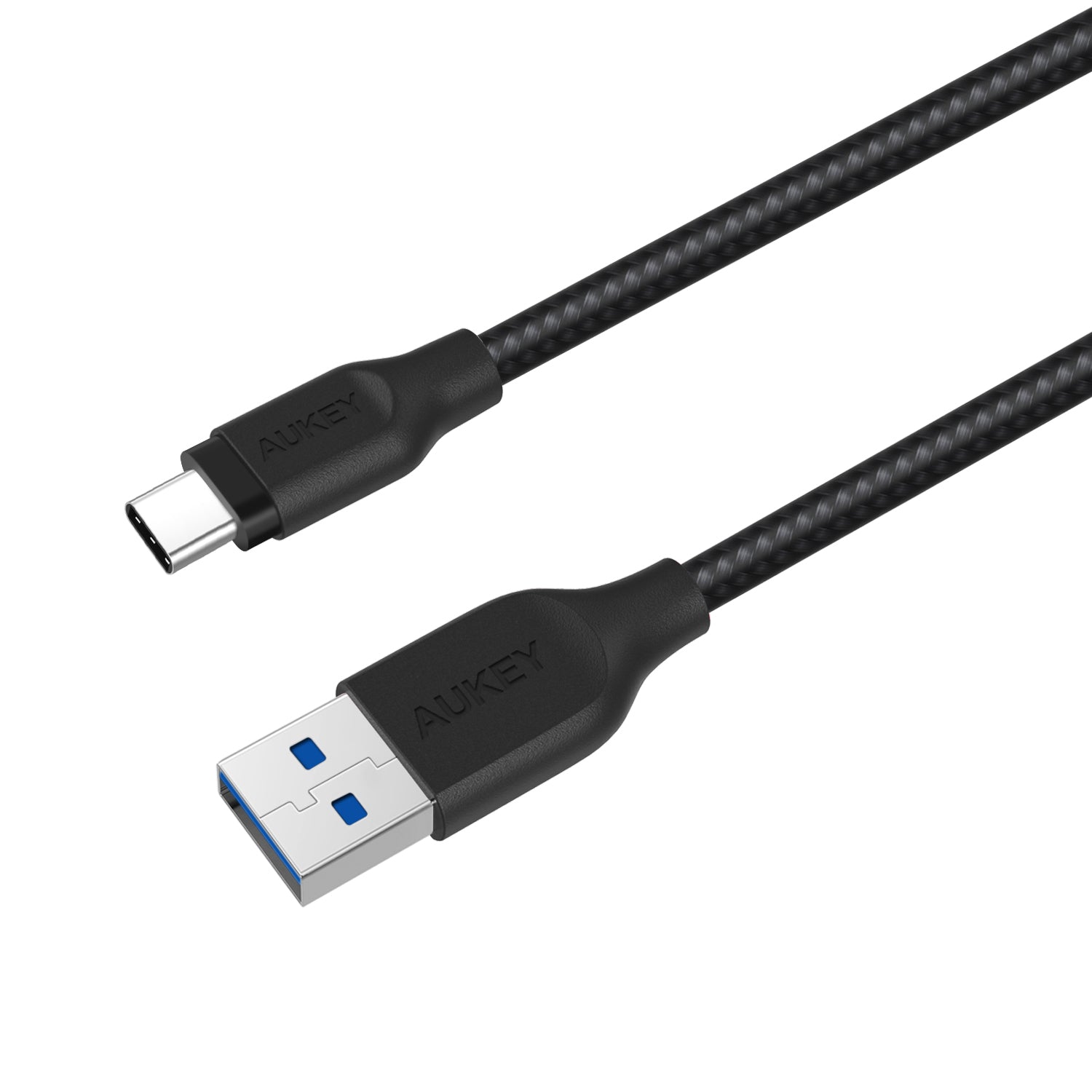 AUKEY CB-AC1 Impulse Braided AC 1.2m Nylon Braided USB 3.0 to USB-C Cable