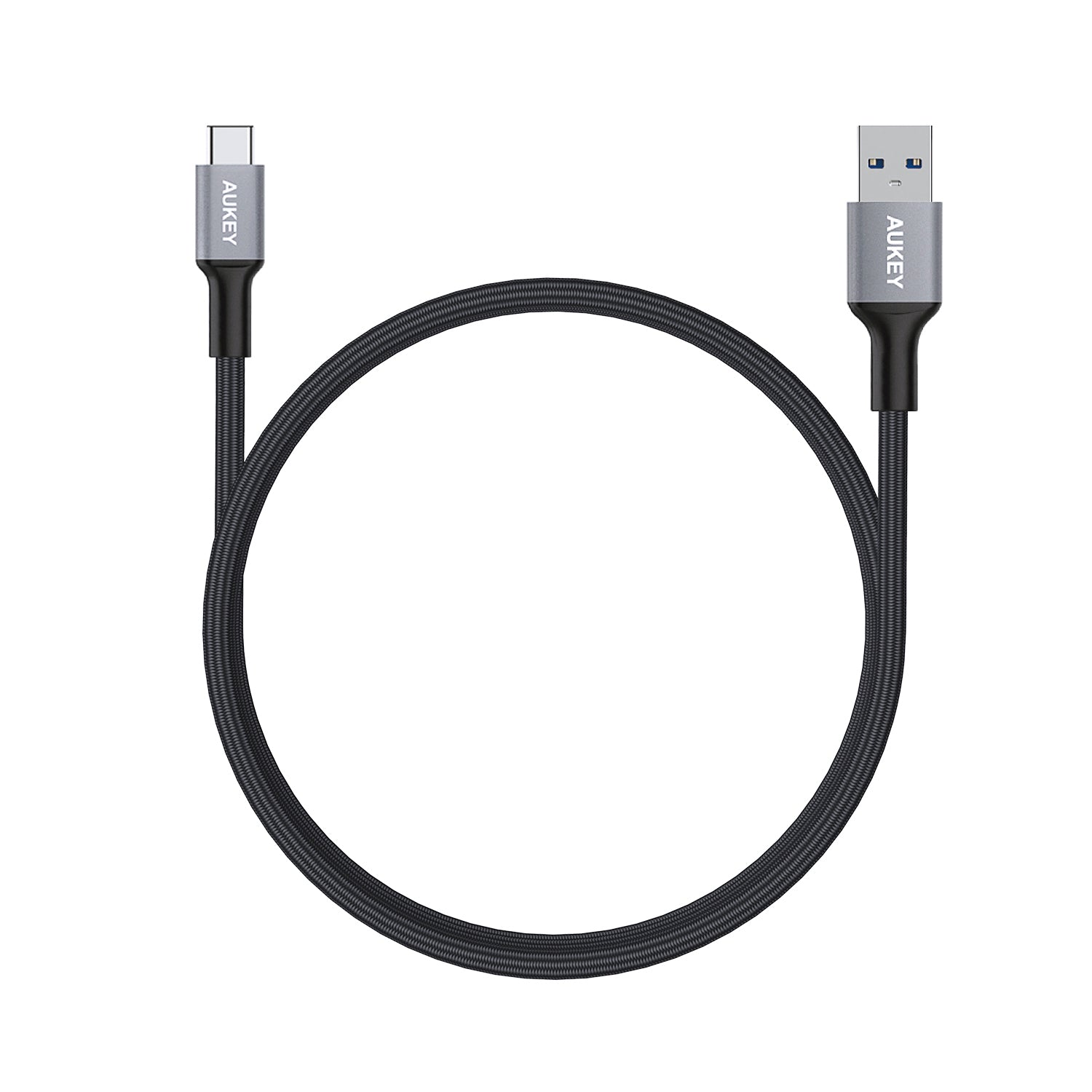 AUKEY CB-CMD1 Impulse Series 3-Pack USB 3.1 Gen 1 USB-A to C Cable (1m x 3)