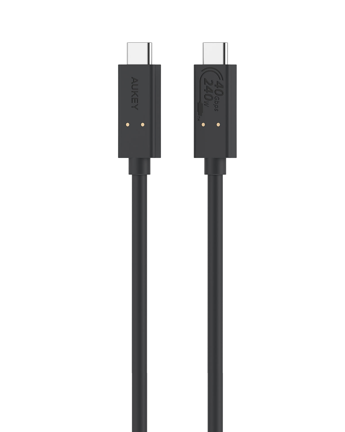 AUKEY CB-TCC241  Hyper Link CC 240W 0.8m USB4® Gen 3 USB-C to C Cable