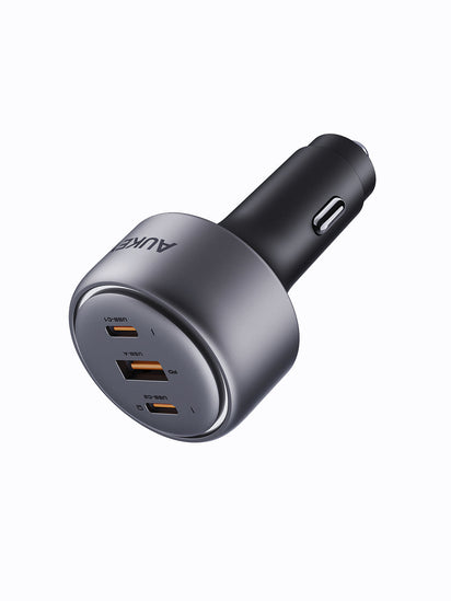 aukey cigarette charger Car Charger AUKEY CC-Y23 65W Dual-Port USB-C – Fast Charges Phones
