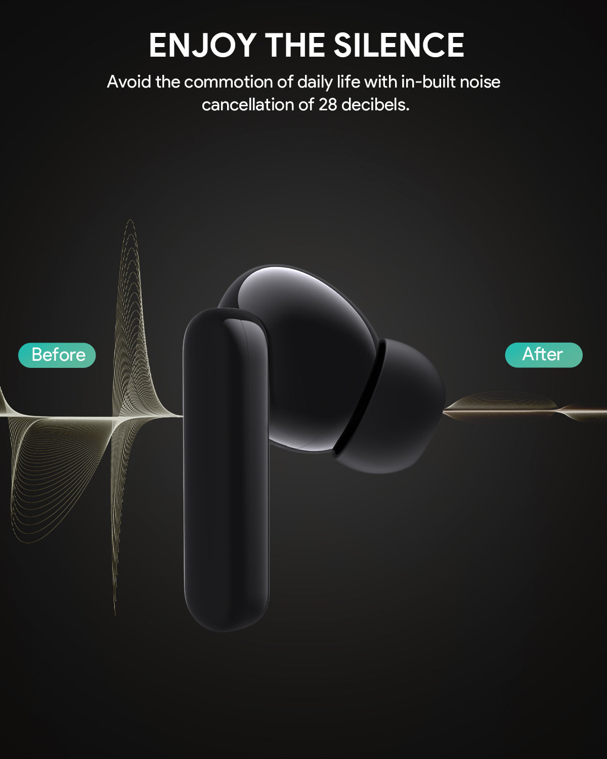 AUKEY True Wireless Earbuds with ANC EP-M1 NC