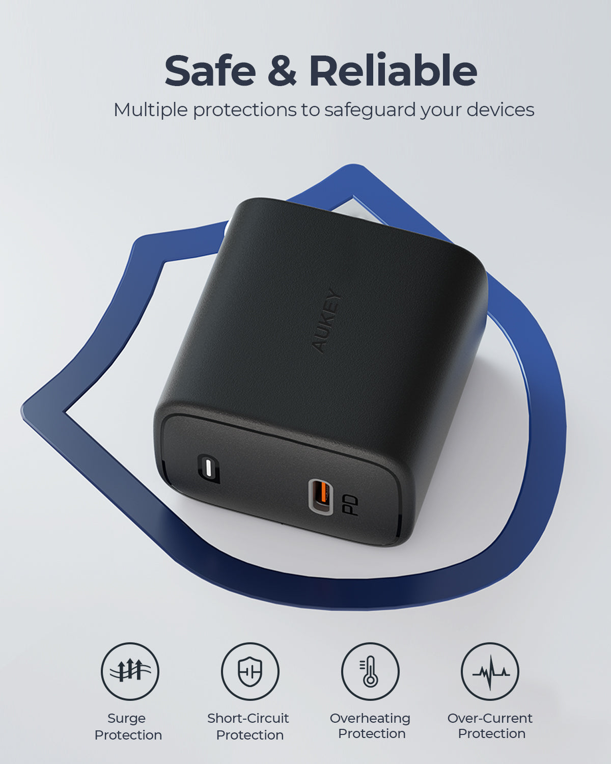 AUKEY PA-F4  45W PD Wall Charger