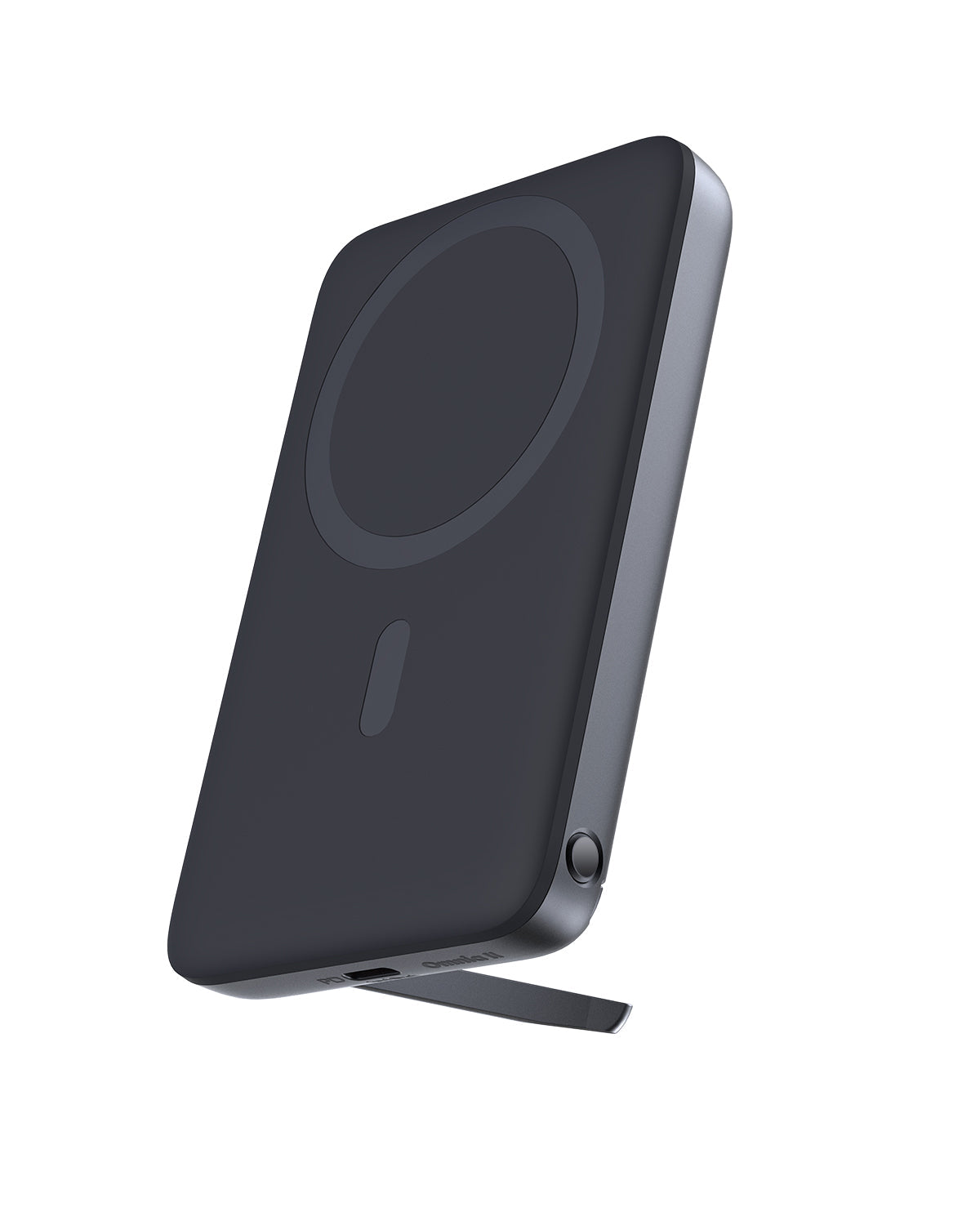 AUKEY PB-MS01 MagFusion 6700mAh 20W Magnetic Wireless Charging Power Bank USB C-C  Included Gray