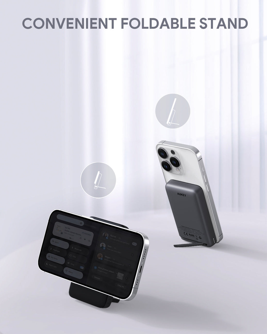 Pb Magsafe Android AUKEY PB-MS02 30W 10000mAh MagSafe Power Bank