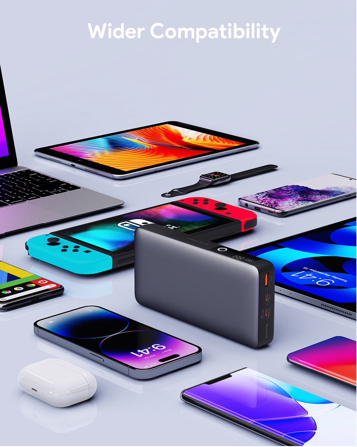 Batterie externe portable AUKEY PB-Y43 65 W 20 000 mAh 
