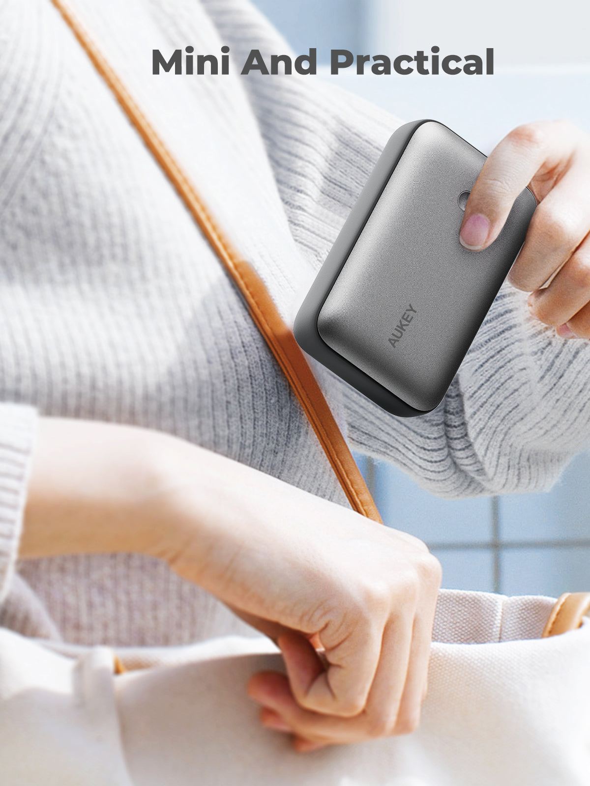 AUKEY PB-Y57 Spark Mini 20000mAh Compact Fast Charging Power Bank