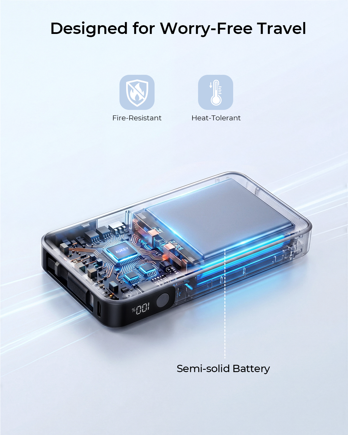 AUKEY Spark Reel 10000 HUE Fast Charging Power Bank PB-Y89