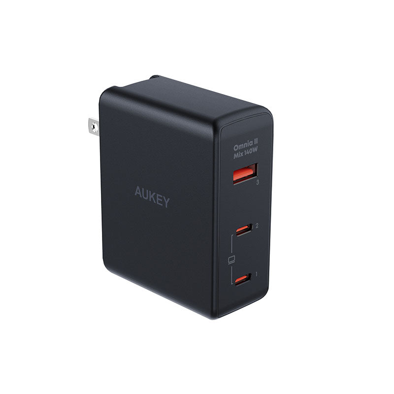 Chargeur mural AUKEY PA-B7O Omnia II Mix 140 W
