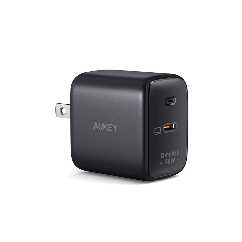 AUKEY PA-B2T VoltApex II 45W USB-C PD Charger with GaN Power Tech